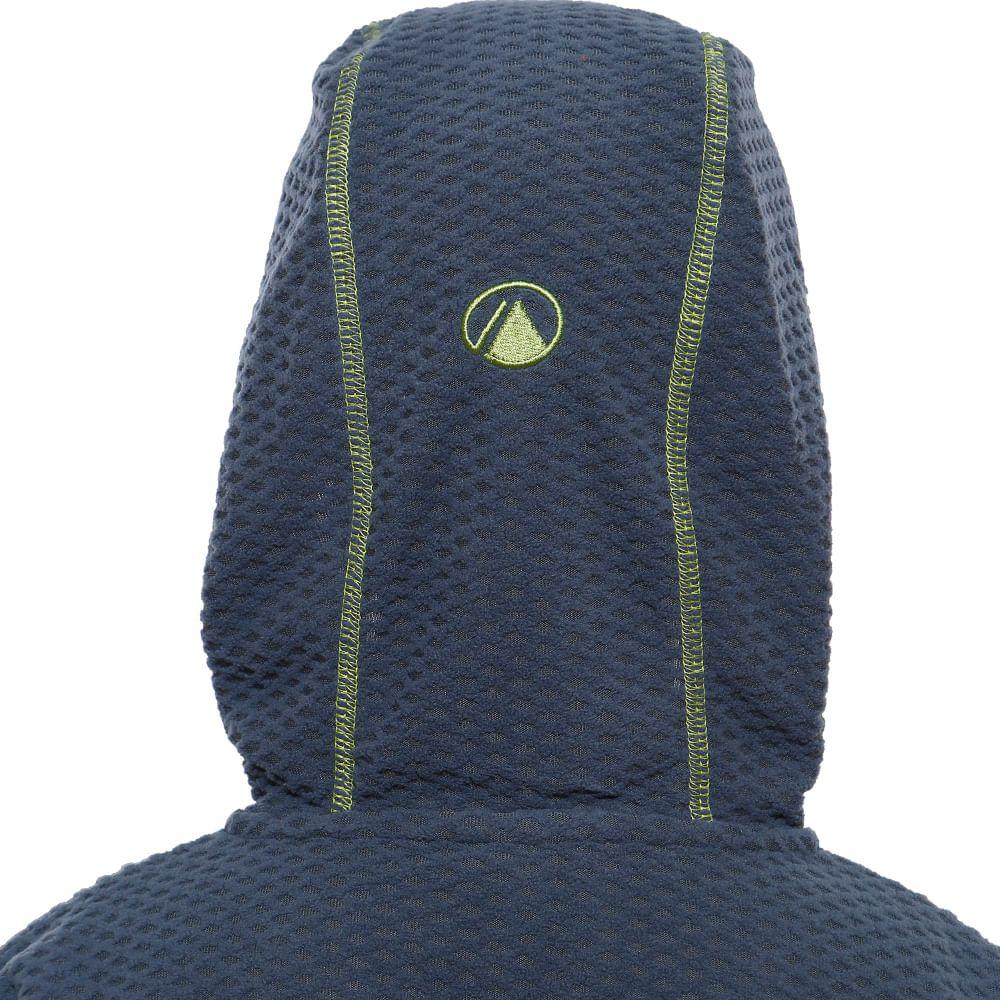 Poleron Niño Saltamontes Nano-F 1/4 Zip Gris Oscuro / Calipso Lippi-5