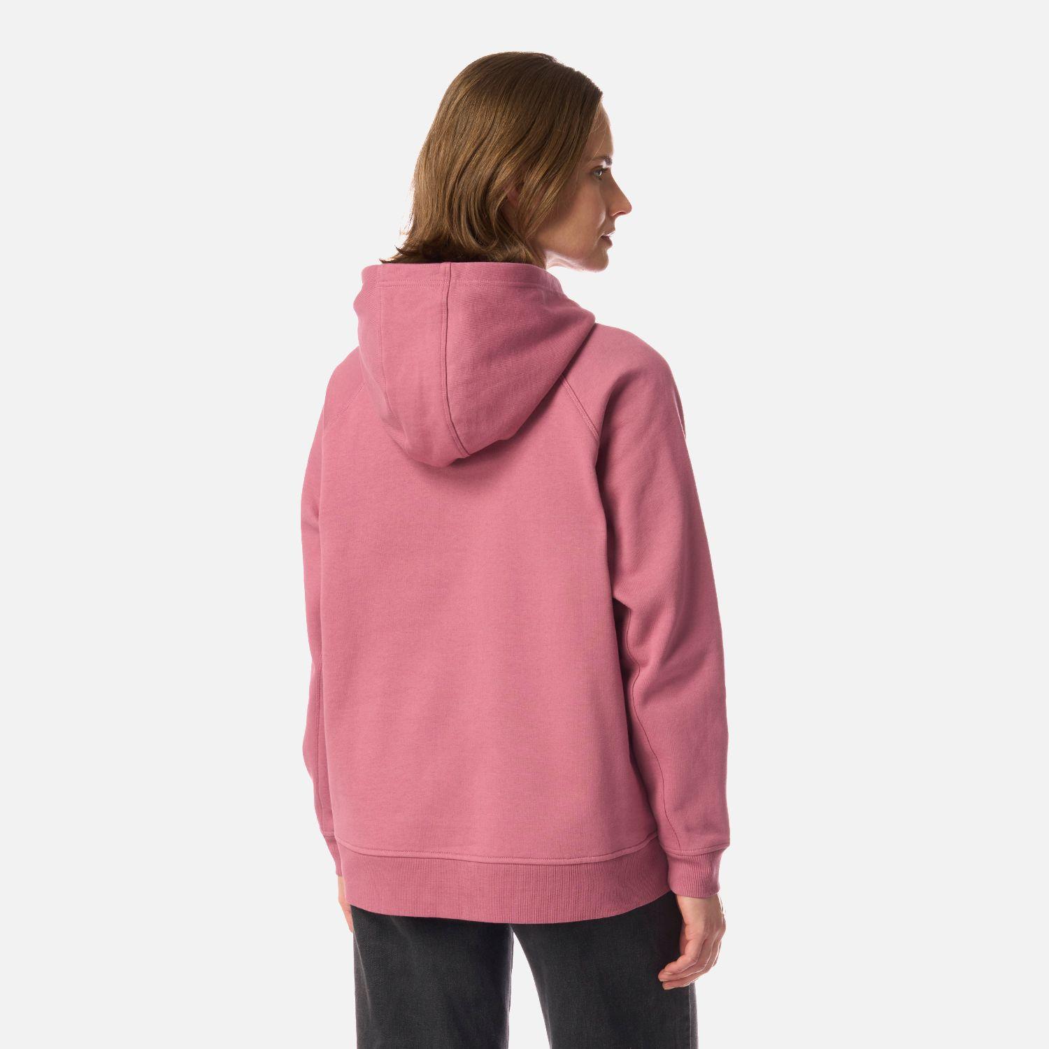 Polerón Mujer Insigne Hoody Sweatshirt Front Print Rosa Oscuro Lippi-2