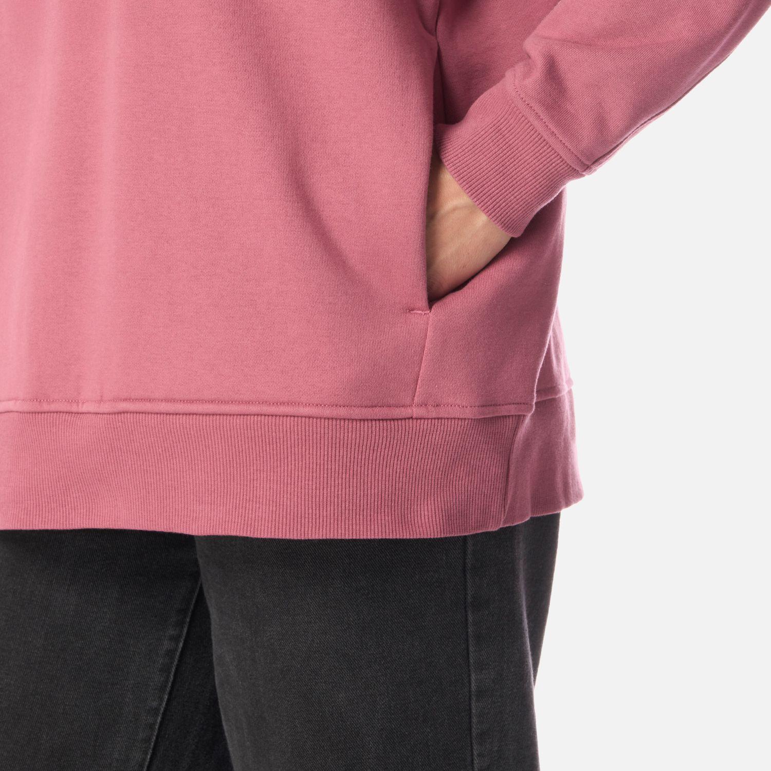 Polerón Mujer Insigne Hoody Sweatshirt Front Print Rosa Oscuro Lippi-4