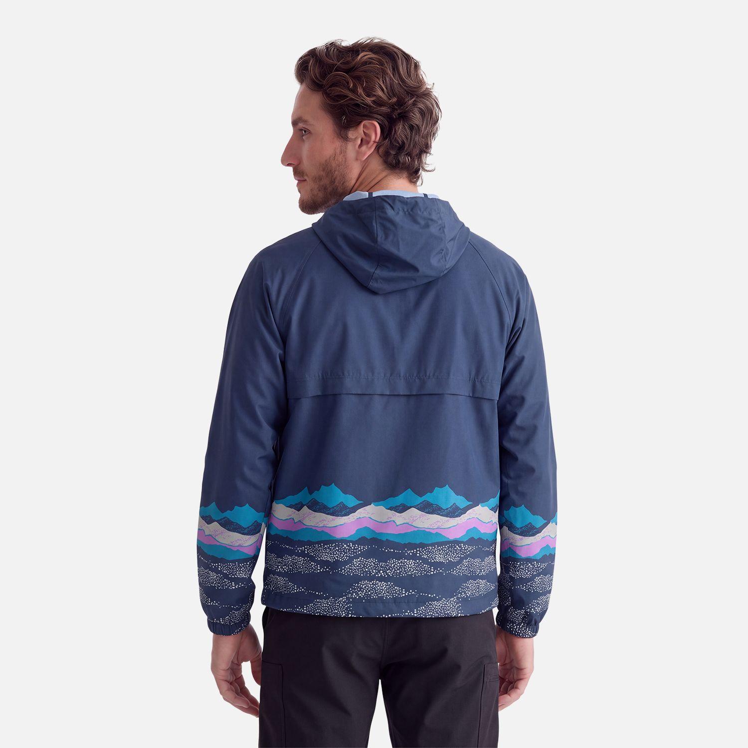 Chaqueta Hombre Aperrao Print Azul Noche Haka Honu V27-2