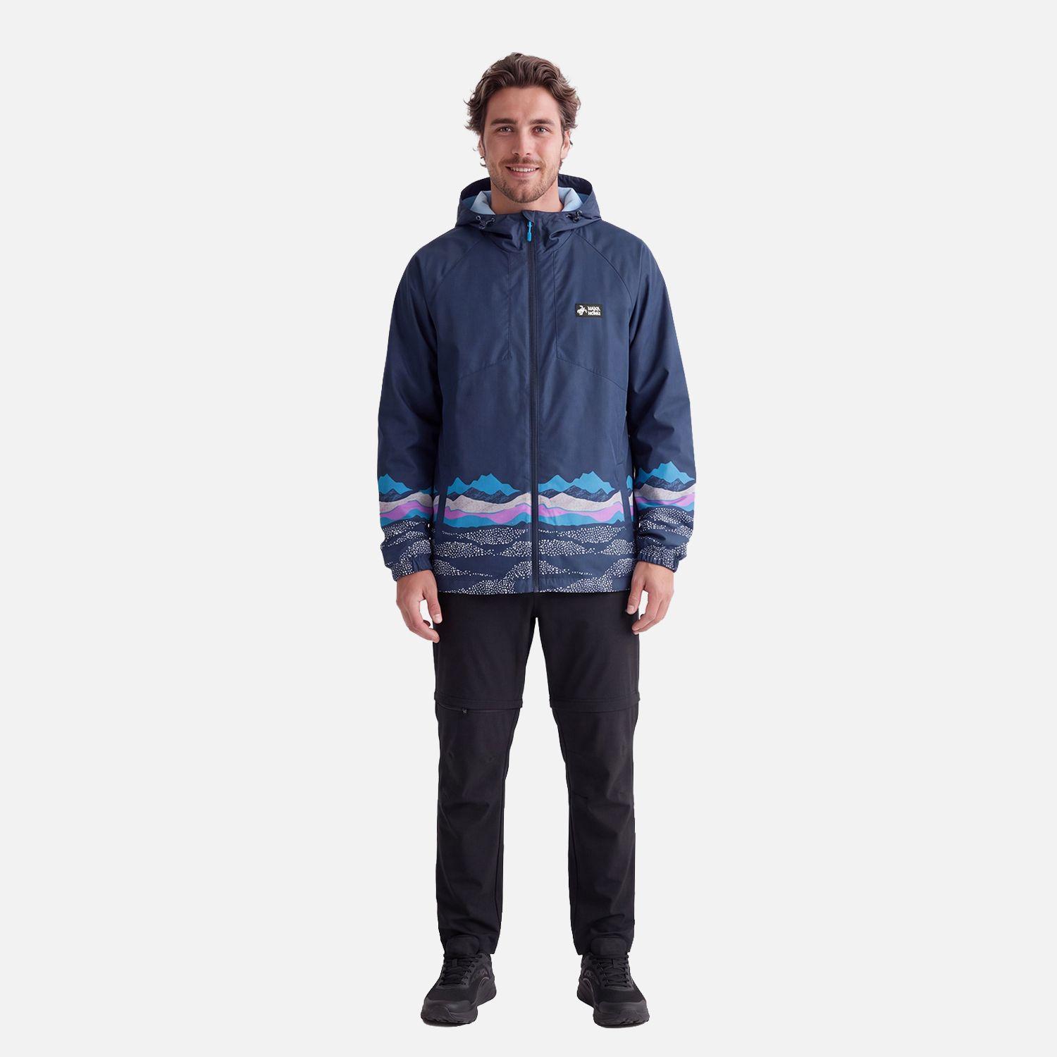 Chaqueta Hombre Aperrao Print Azul Noche Haka Honu V27-3