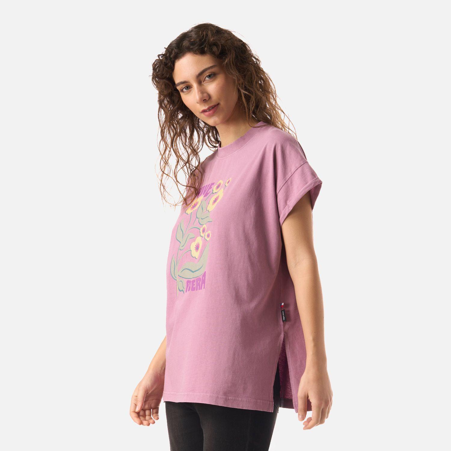 Polera Mujer Garza Lila Haka Honu V26-2