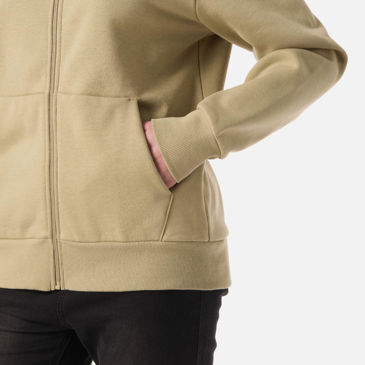 Polerón Mujer Ulmo Full Zip Hoody Sweatshirt Verde Oliva Lippi V26-4
