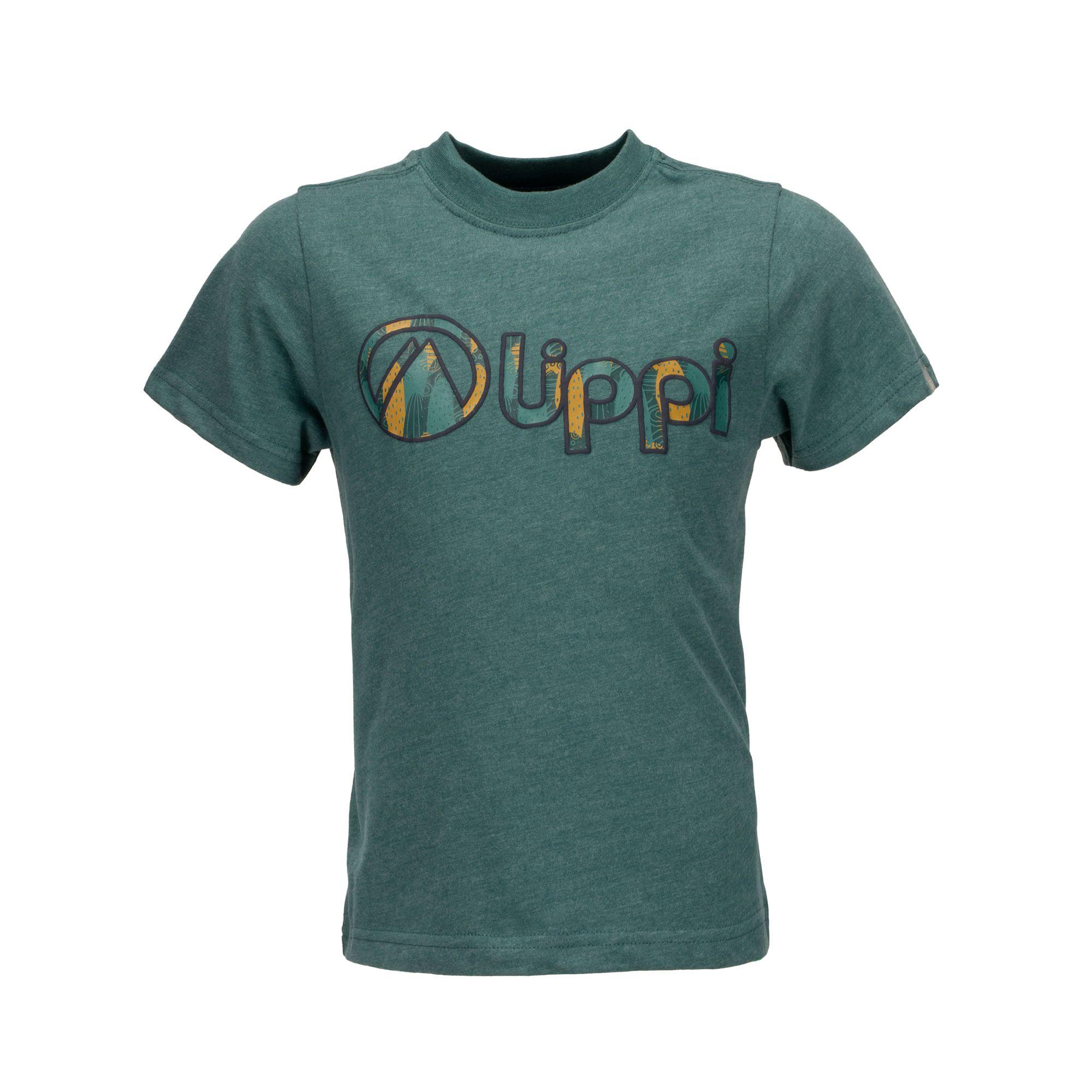 Polera Niño Logo Lippi UV-Stop T-Shirt Turquesa Verde Lippi-0