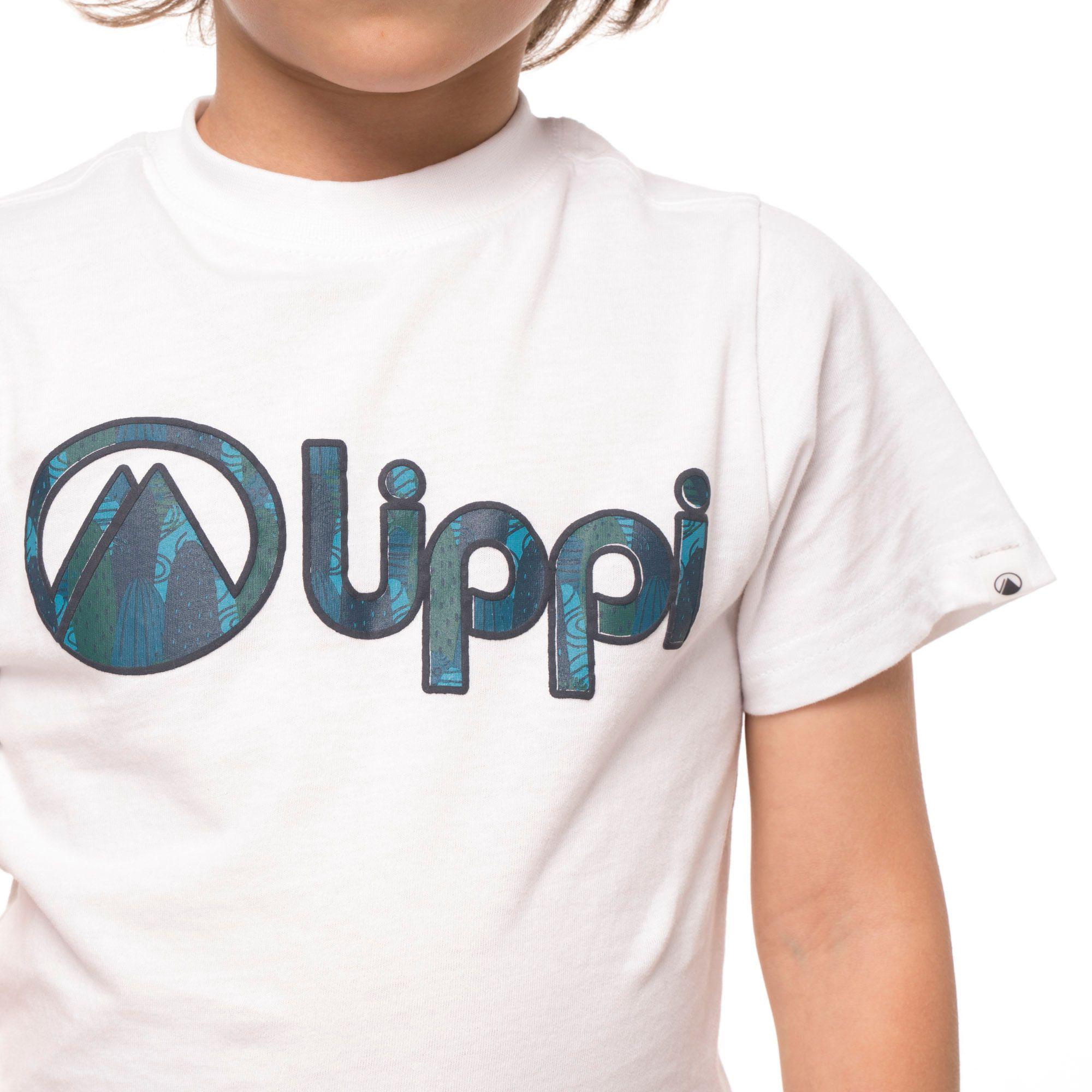 Polera Niño Logo Lippi UV-Stop T-Shirt Turquesa Verde Lippi-4