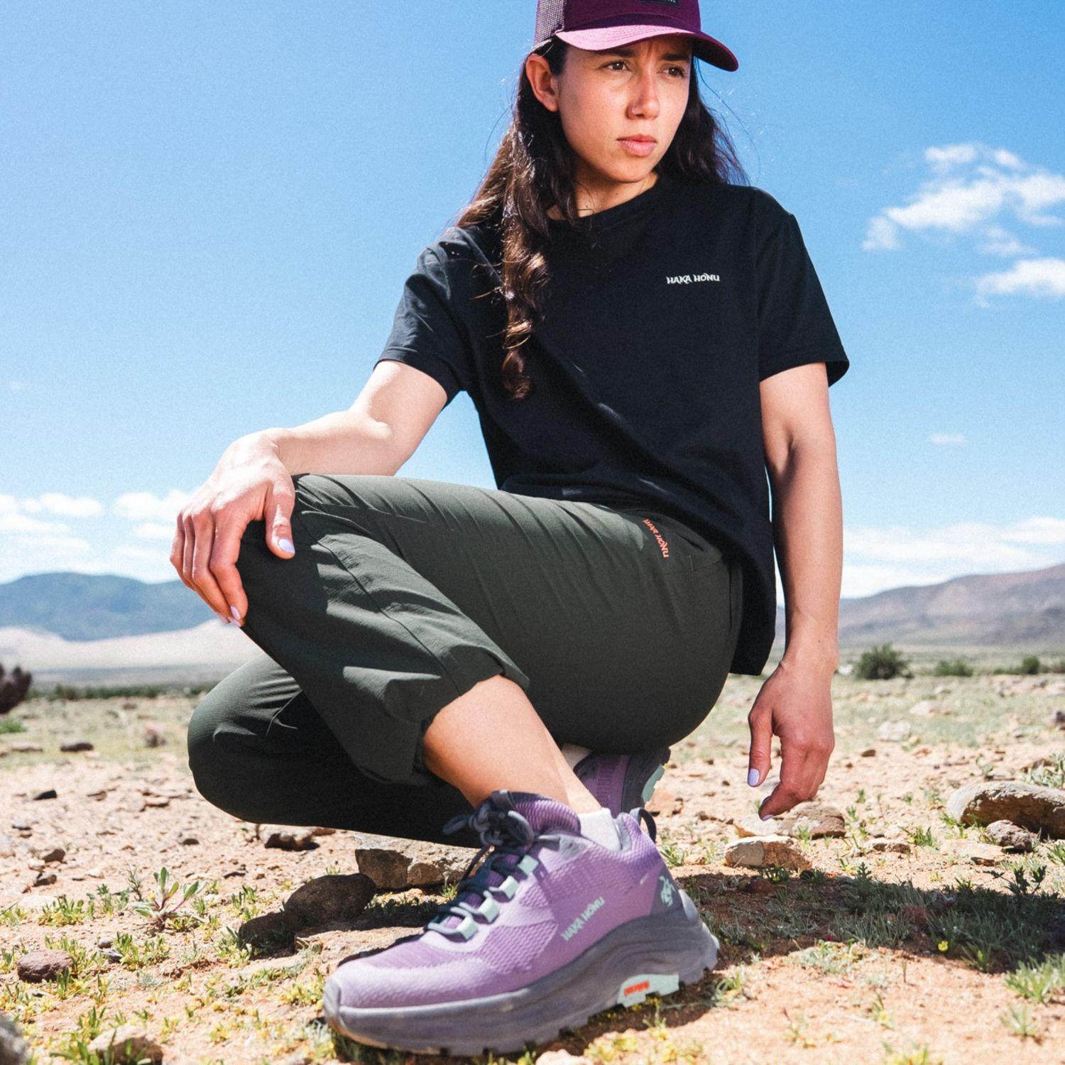 Zapatilla Mujer Huillin Bajo Morado/Verde Agua Haka Honu-5