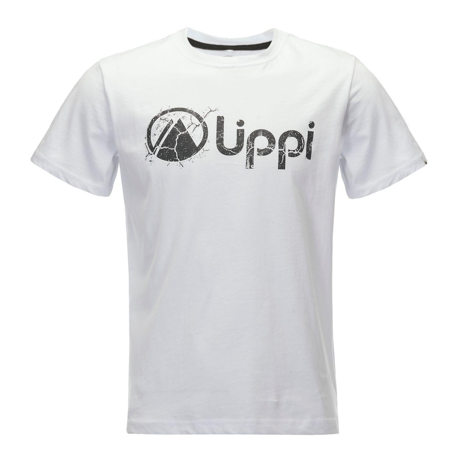 Polera Teen Boy Logo Lippi UV-Stop T-Shirt Blanco Lippi V23-0