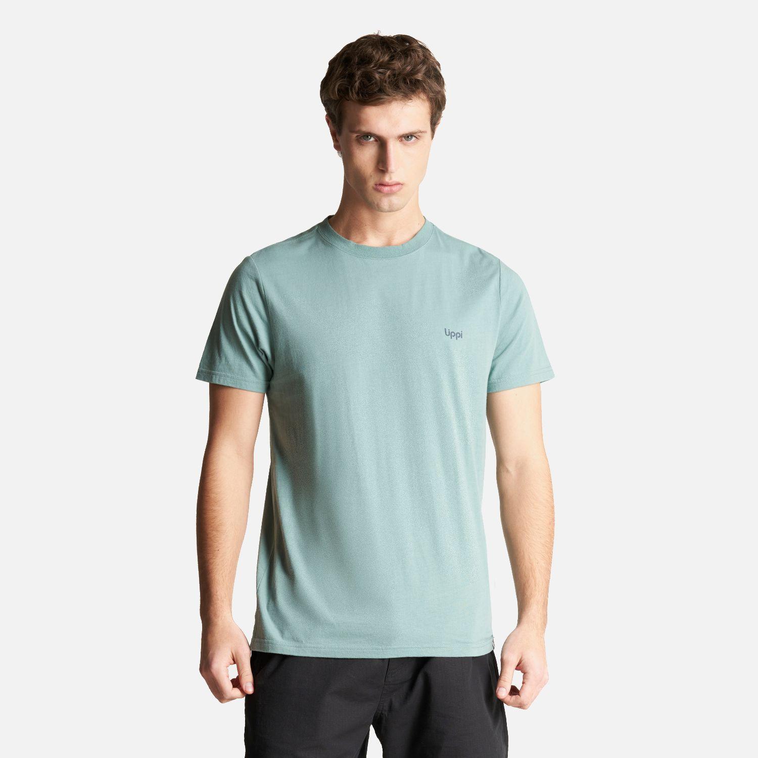 Polera Hombre Ulmo Cotton UV-Stop T-Shirt Jade Lippi V23-1
