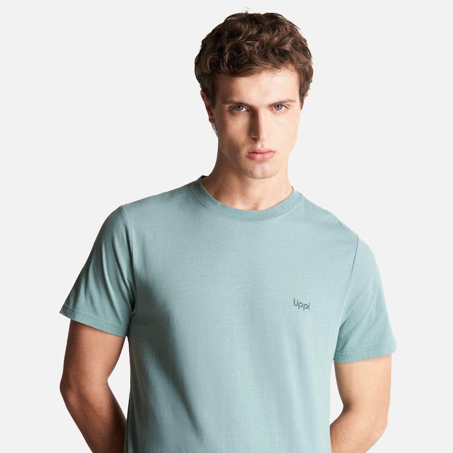Polera Hombre Ulmo Cotton UV-Stop T-Shirt Jade Lippi V23-3