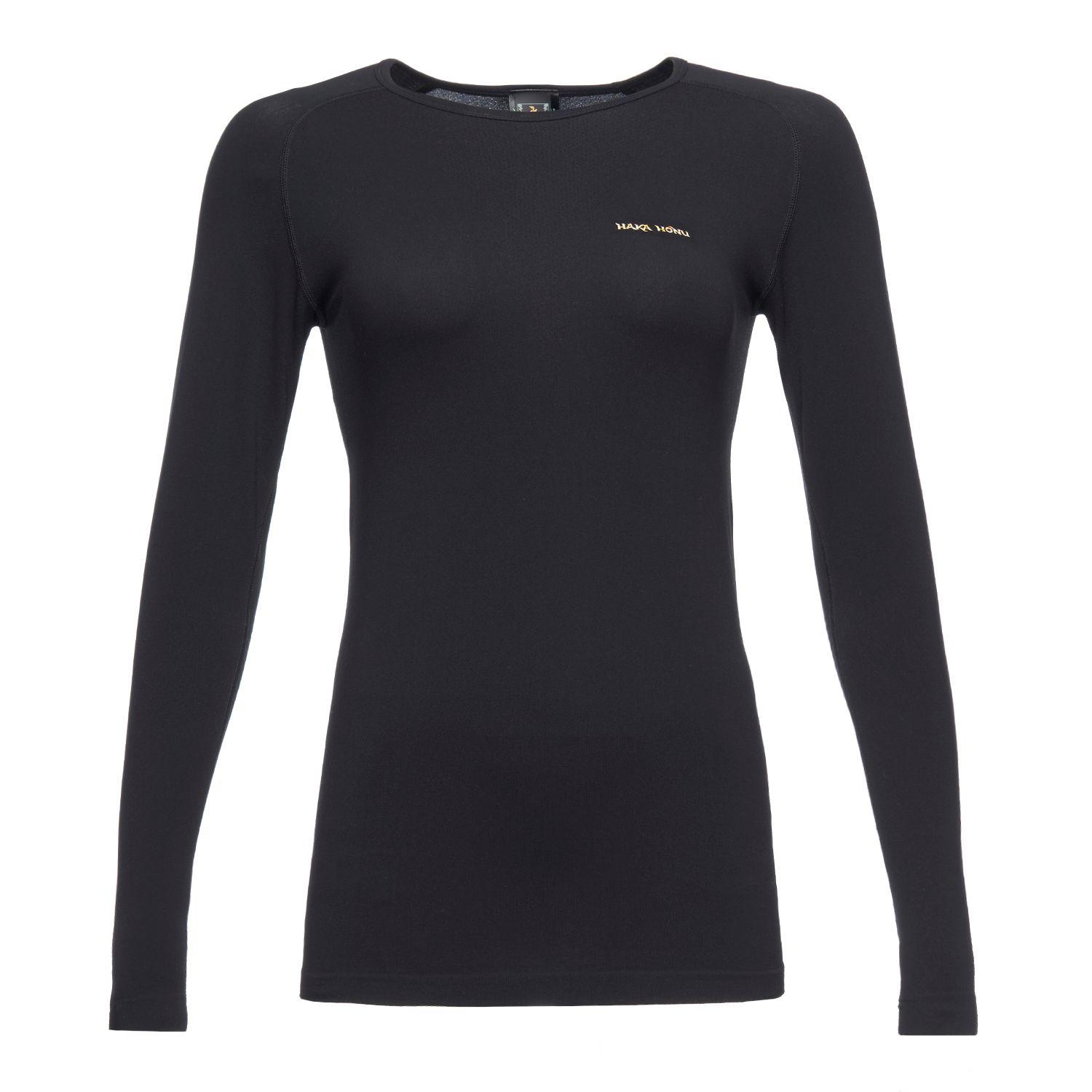 Primera Capa Mujer Puma Austral Top Negro Haka Honu V25-6