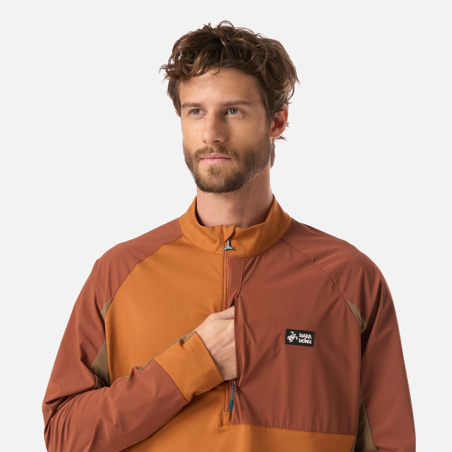 Polerón Hombre Higo Mostaza Oscuro Haka Honu V26-4