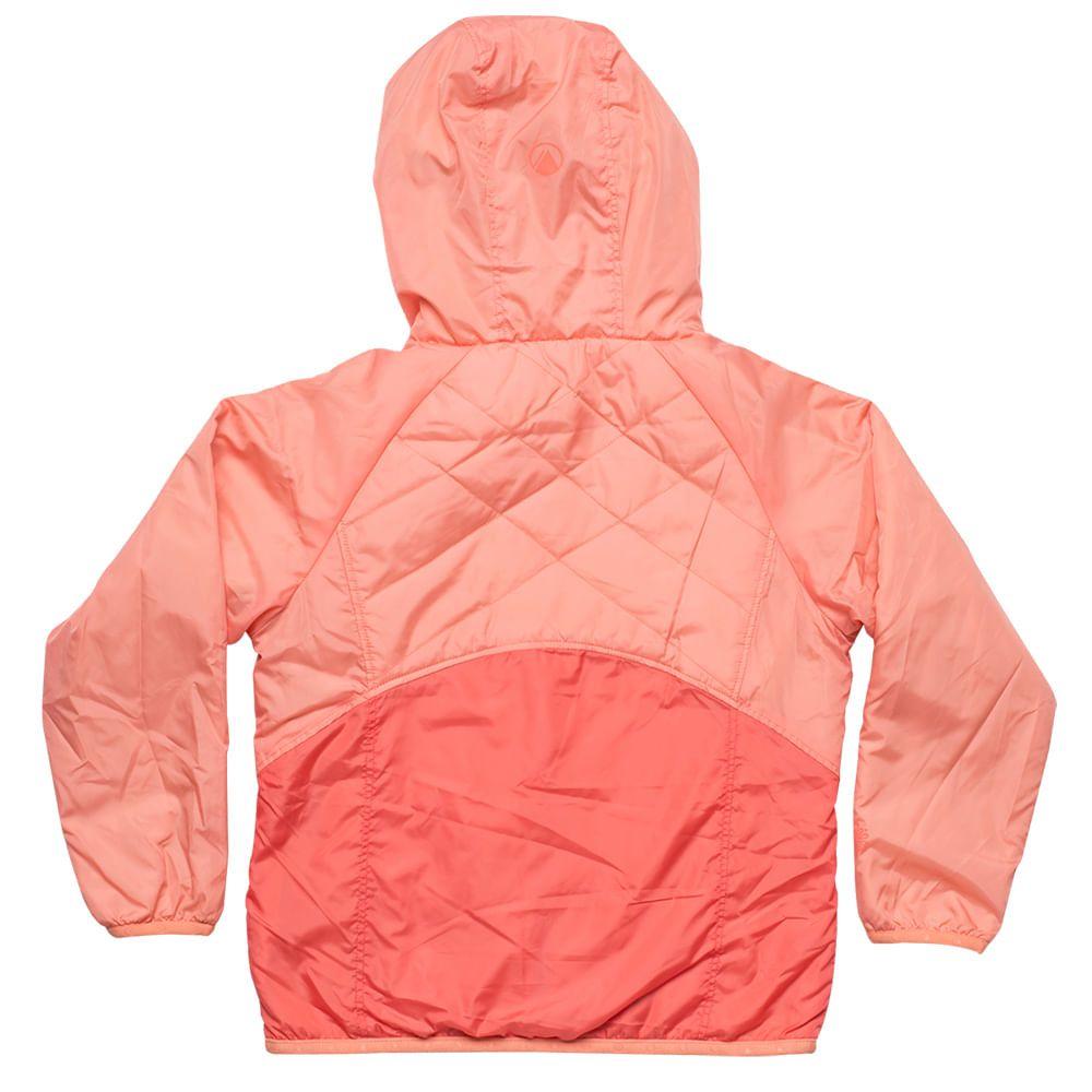 Chaqueta Niña Two Sides Steam-Pro Hoody Jacket Salmon / Salmon Oscuro Lippi-3