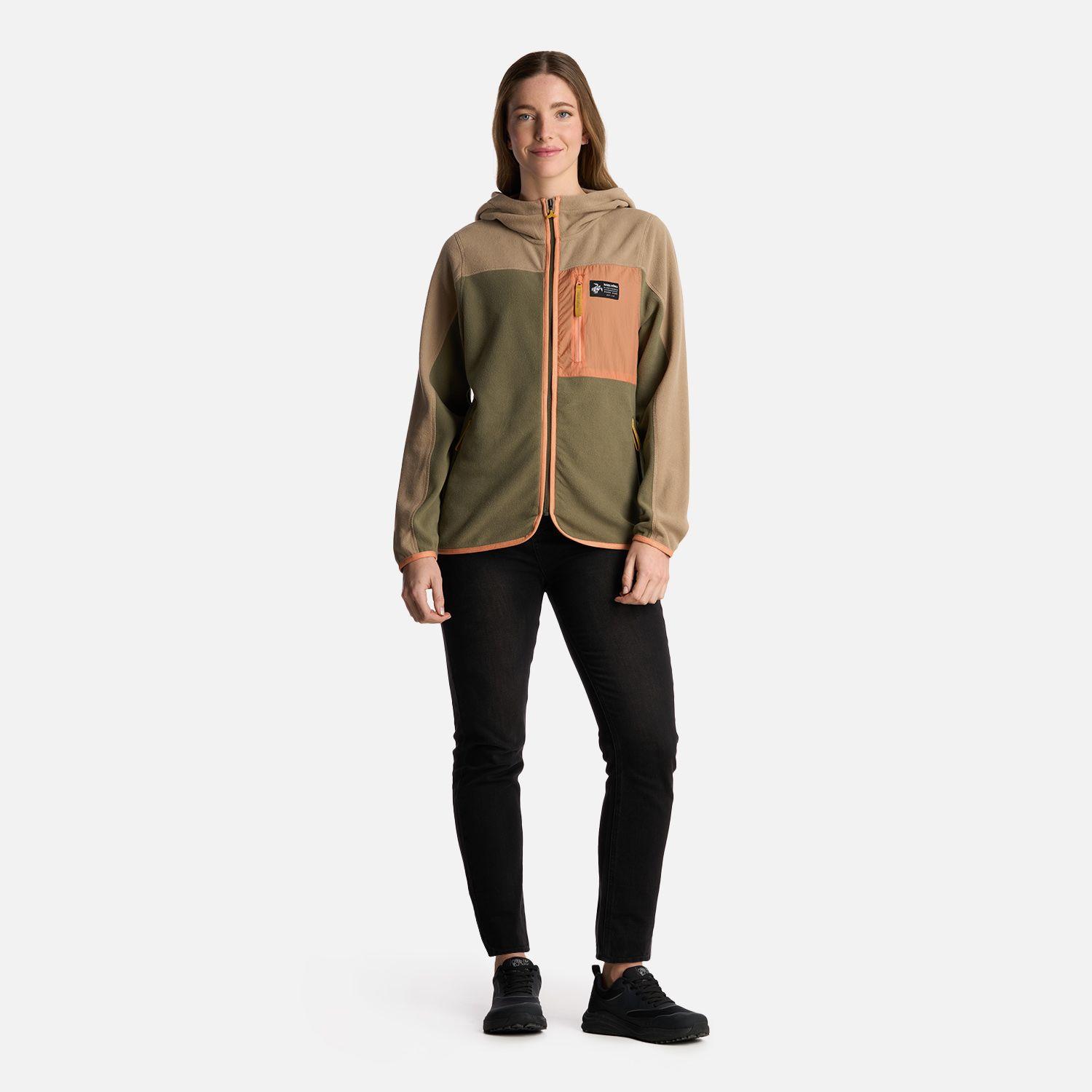 Polerón Mujer Leñera Verde Oliva Haka Honu-5