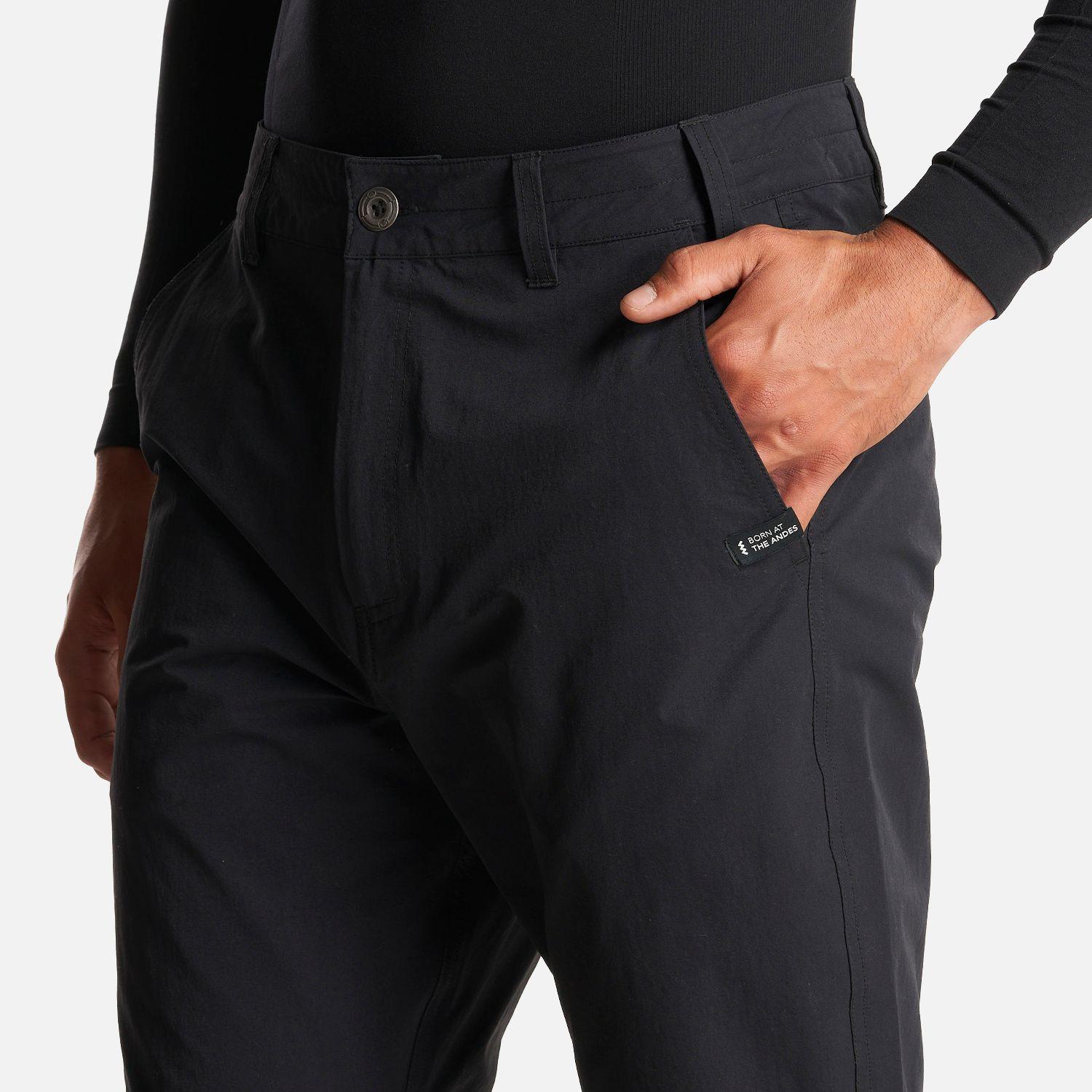 Pantalon Hombre Enduring Mix-2 Q-Dry Pants Negro Lippi I23-4