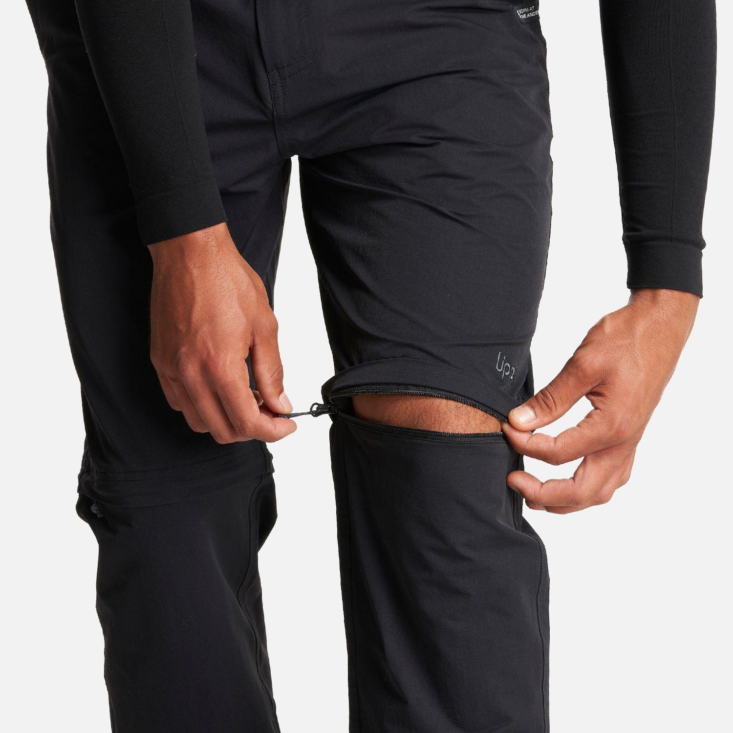 Pantalon Hombre Enduring Mix-2 Q-Dry Pants Negro Lippi I23-5