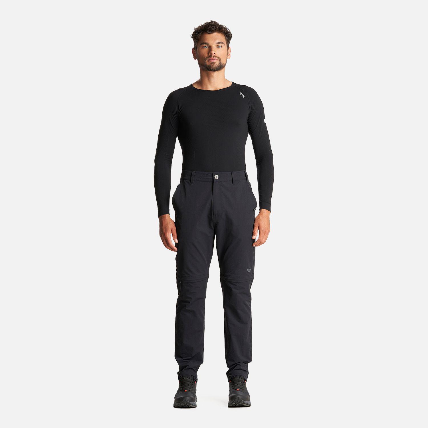 Pantalon Hombre Enduring Mix-2 Q-Dry Pants Negro Lippi I23-8