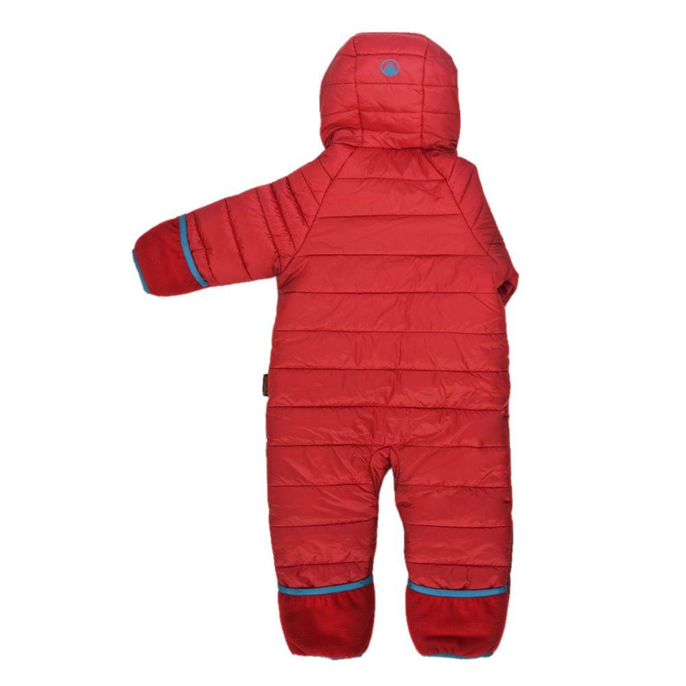 Enterito Baby Boy Cuncuna Steam-Pro Onesie Rojo Oscuro / Vino Lippi-1