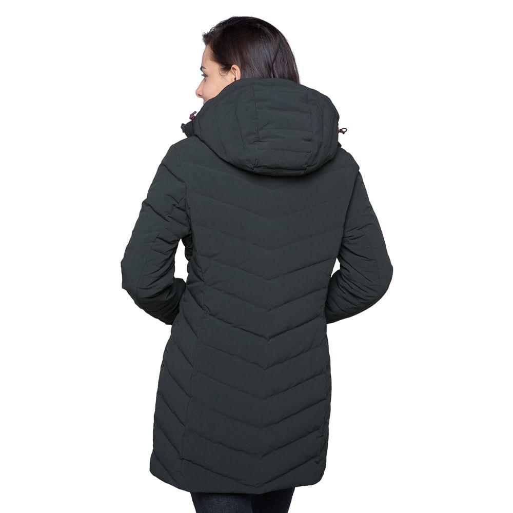 Chaqueta Mujer La Puntilla Negro Haka Honu I18-1