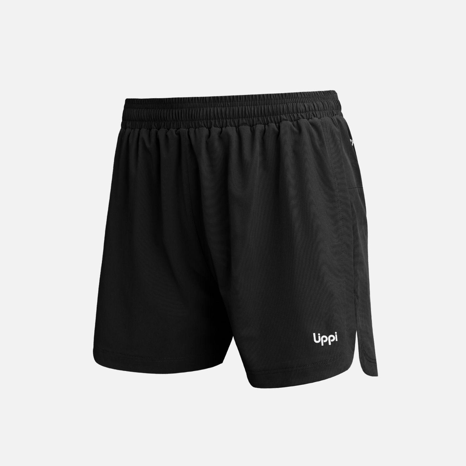Short Mujer  Trail Q-Dry Shorts Negro Lippi-0
