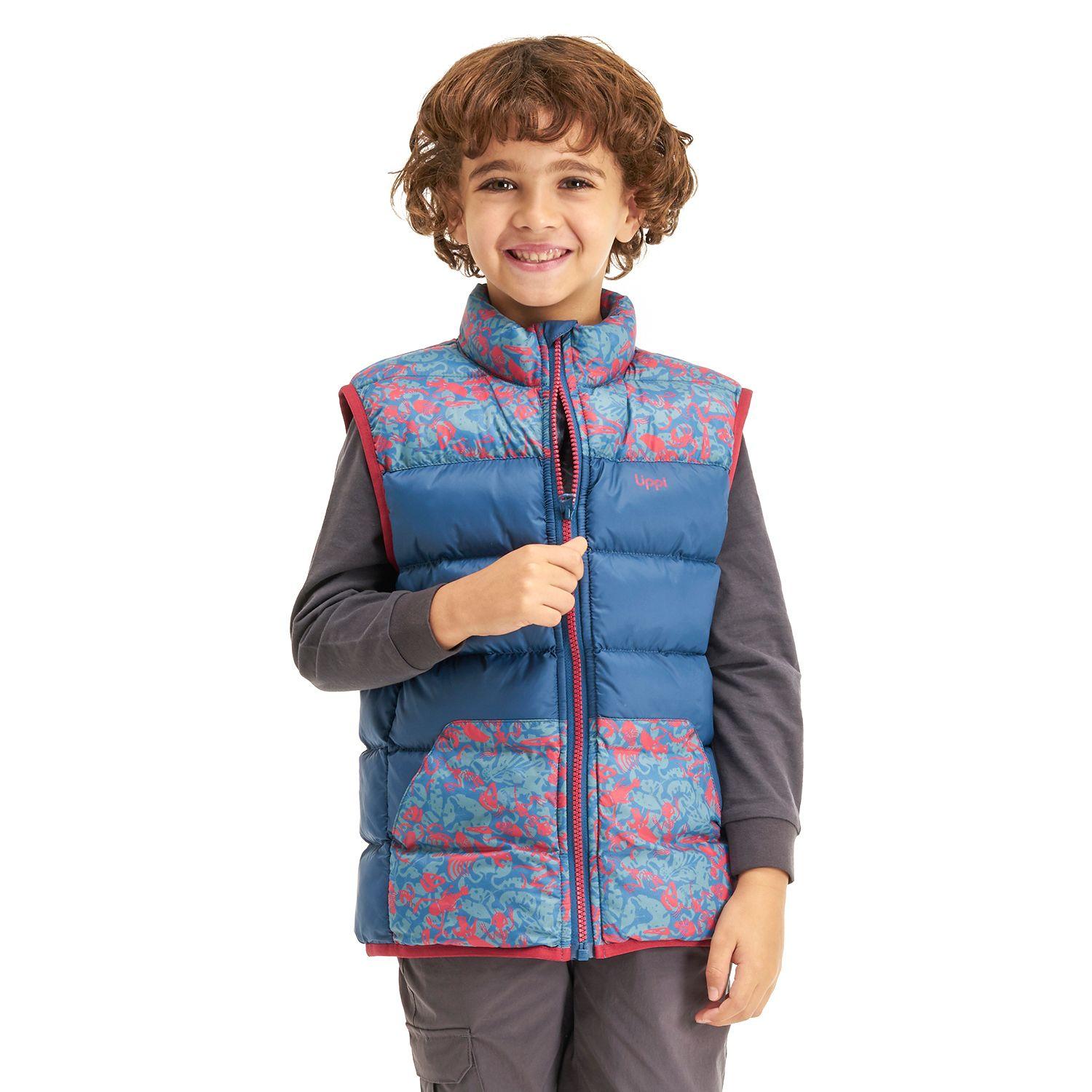 Chaqueta Niño Airy Vest Jacket Azul Lippi-1