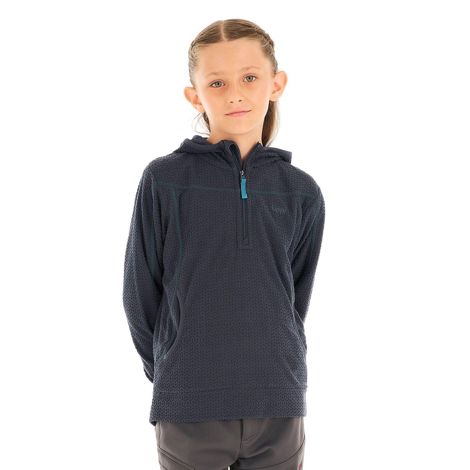 Poleron Niña Saltamontes Nano-F 14 Zip Hoody Azul Marino Lippi-1