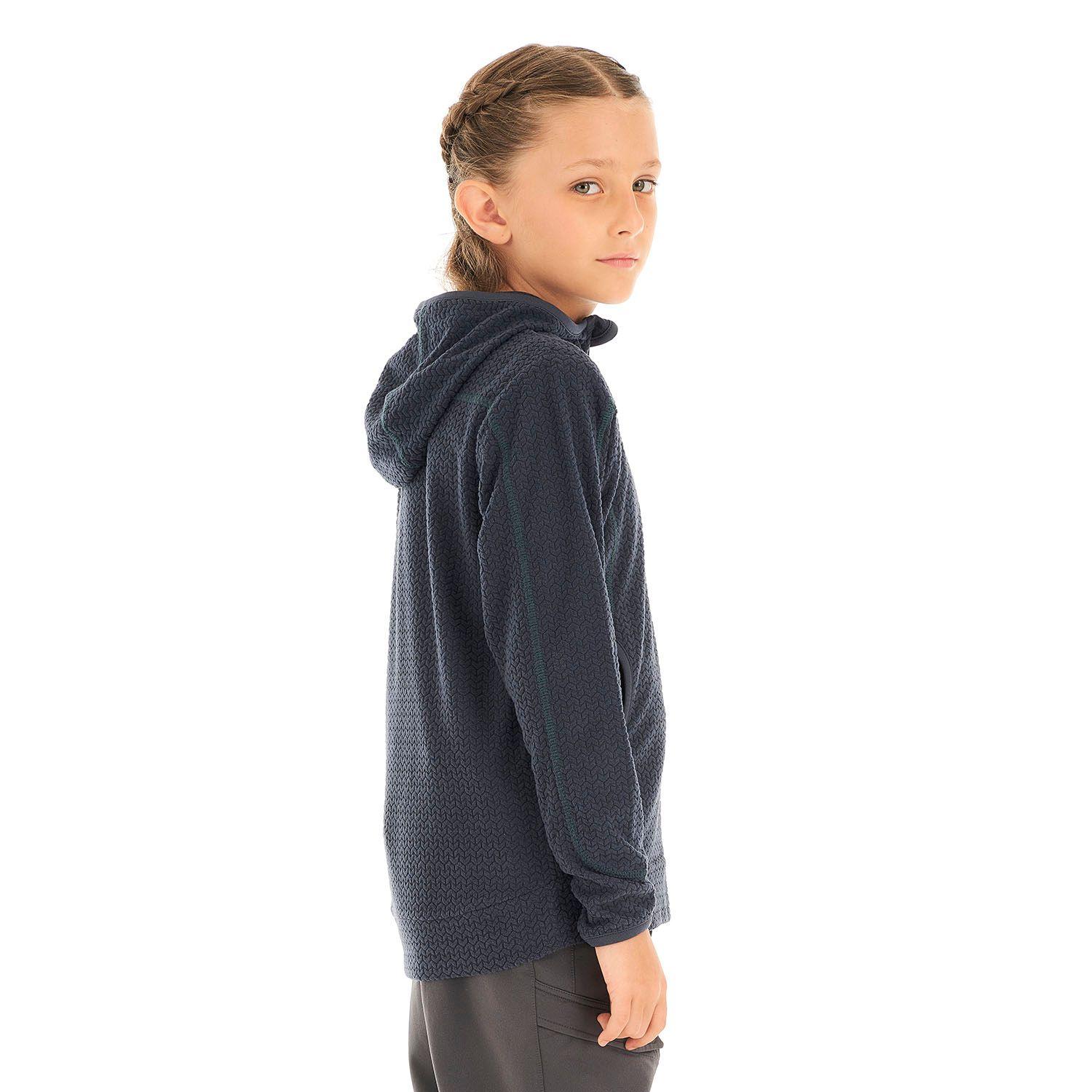 Poleron Niña Saltamontes Nano-F 14 Zip Hoody Azul Marino Lippi-3