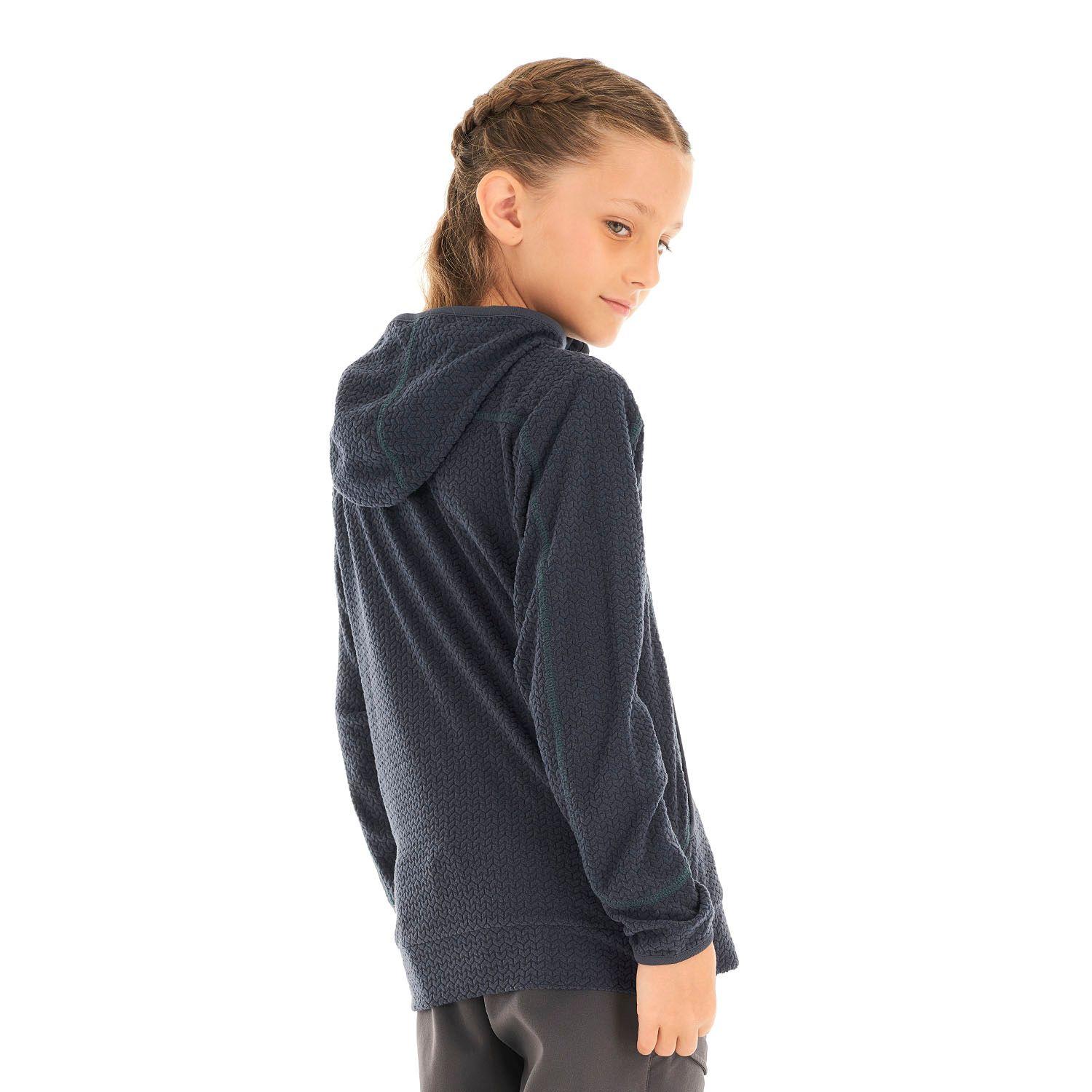 Poleron Niña Saltamontes Nano-F 14 Zip Hoody Azul Marino Lippi-4