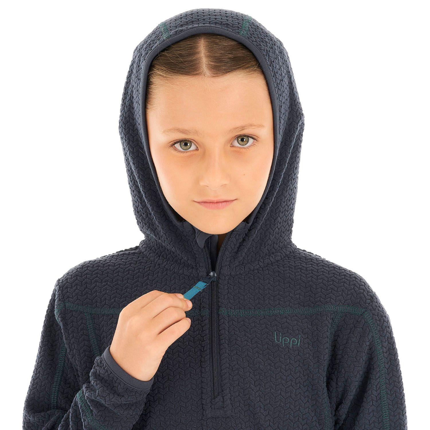 Poleron Niña Saltamontes Nano-F 14 Zip Hoody Azul Marino Lippi-6