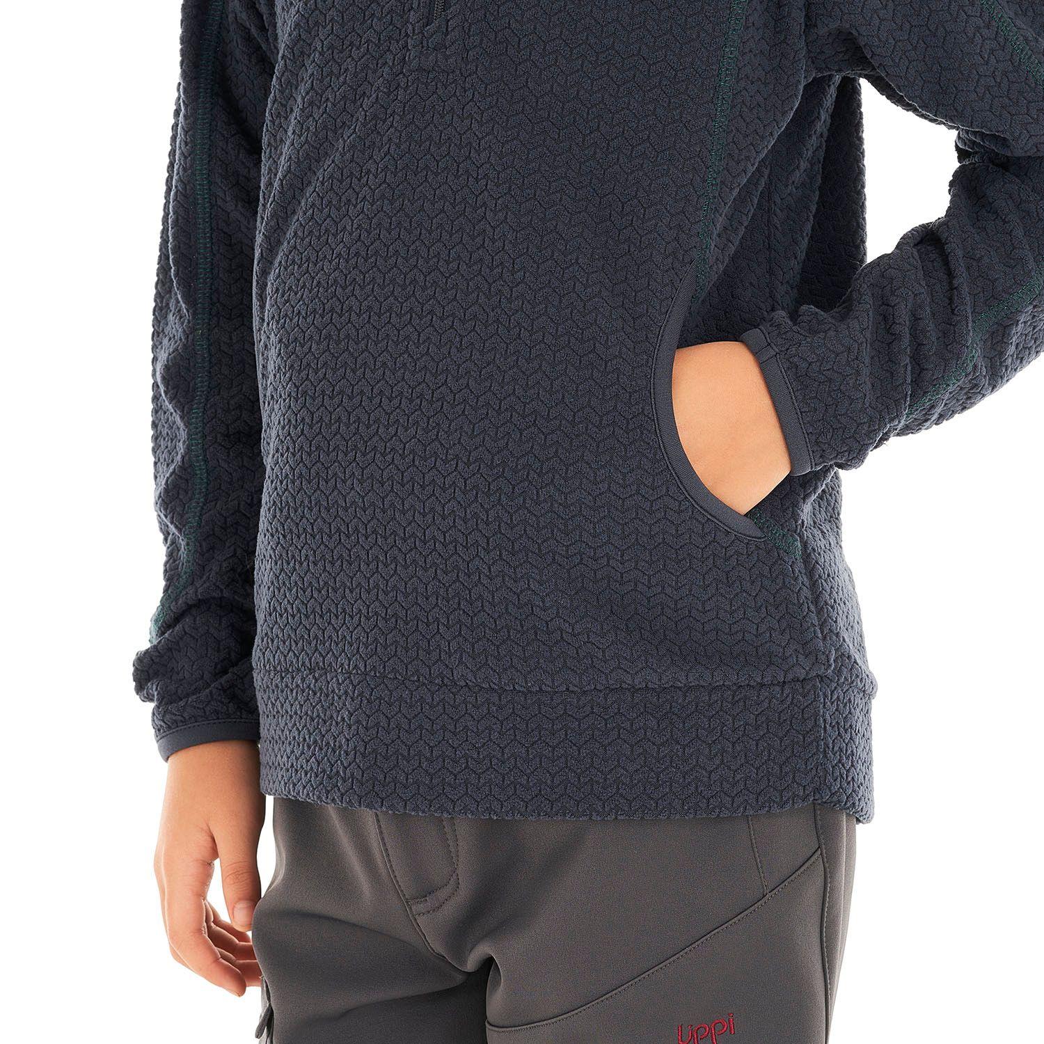 Poleron Niña Saltamontes Nano-F 14 Zip Hoody Azul Marino Lippi-7