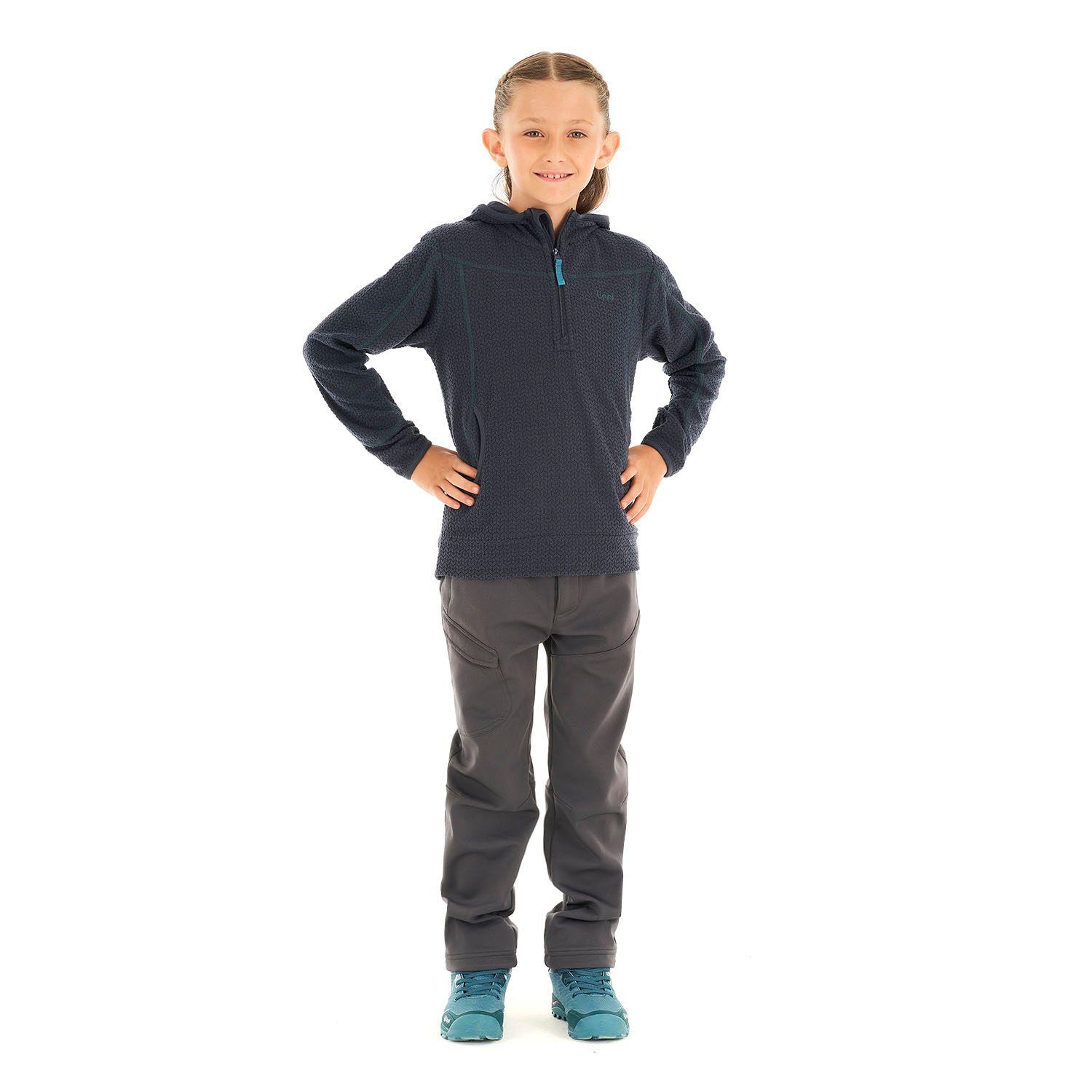 Poleron Niña Saltamontes Nano-F 14 Zip Hoody Azul Marino Lippi-8