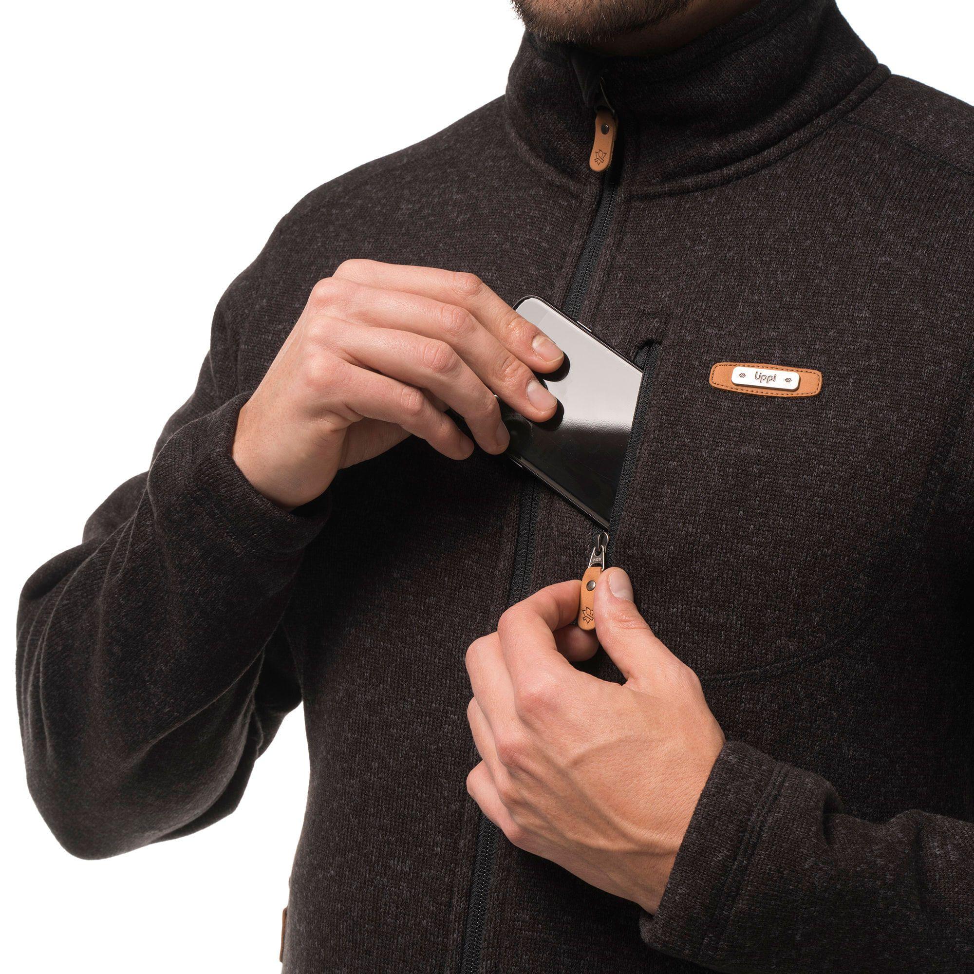 Chaqueta Hombre Frost Therm-Pro Jacket Melange Grafito Lippi-5