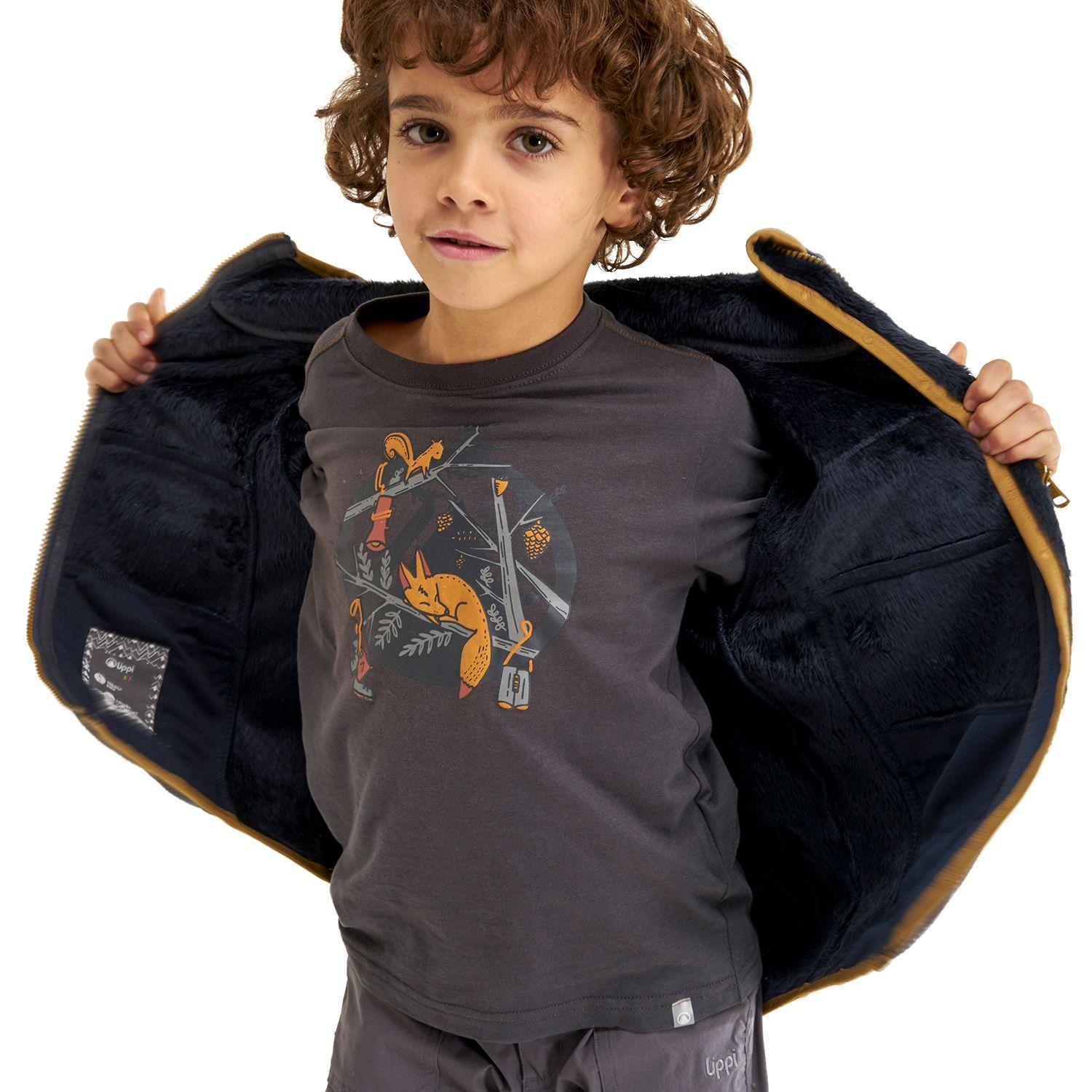 Chaqueta Niño Grillo Therm-Pro Hoody Jacket Azul Marino Lippi I20-4