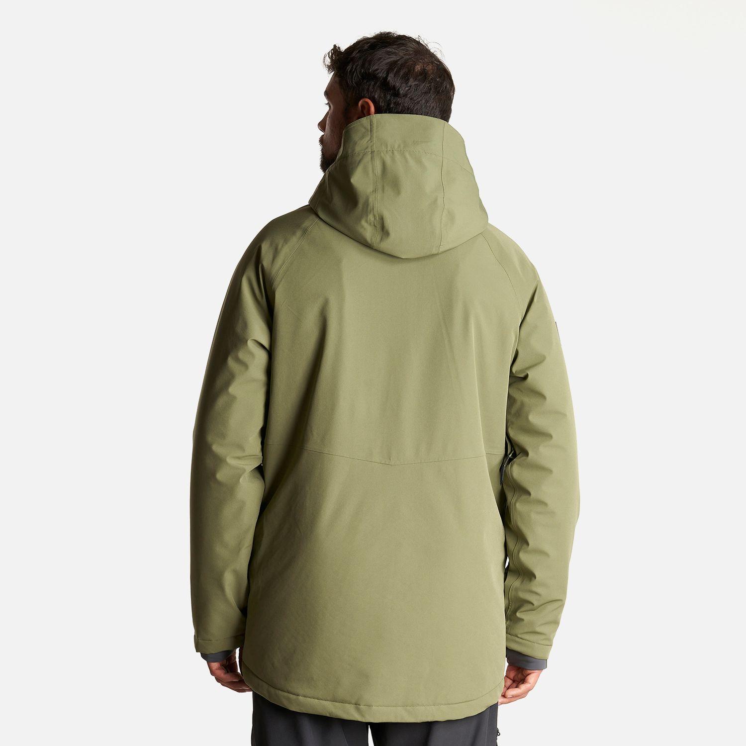 Chaqueta Hombre Andes B-Dry Hoody Jacket Verde Lippi-4