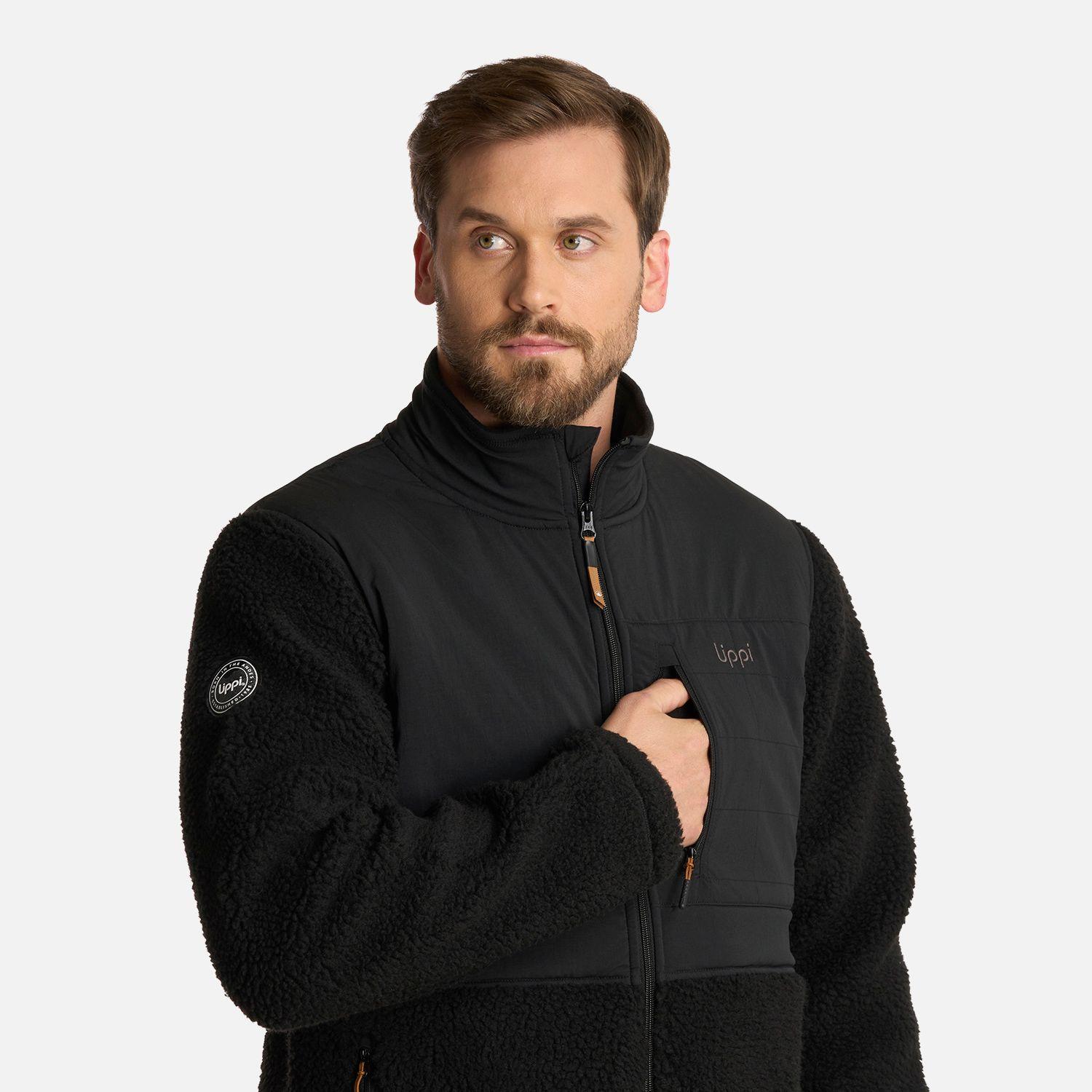 Polar Hombre Glaciar Sherpa-Pro Jacket Negro Lippi-3