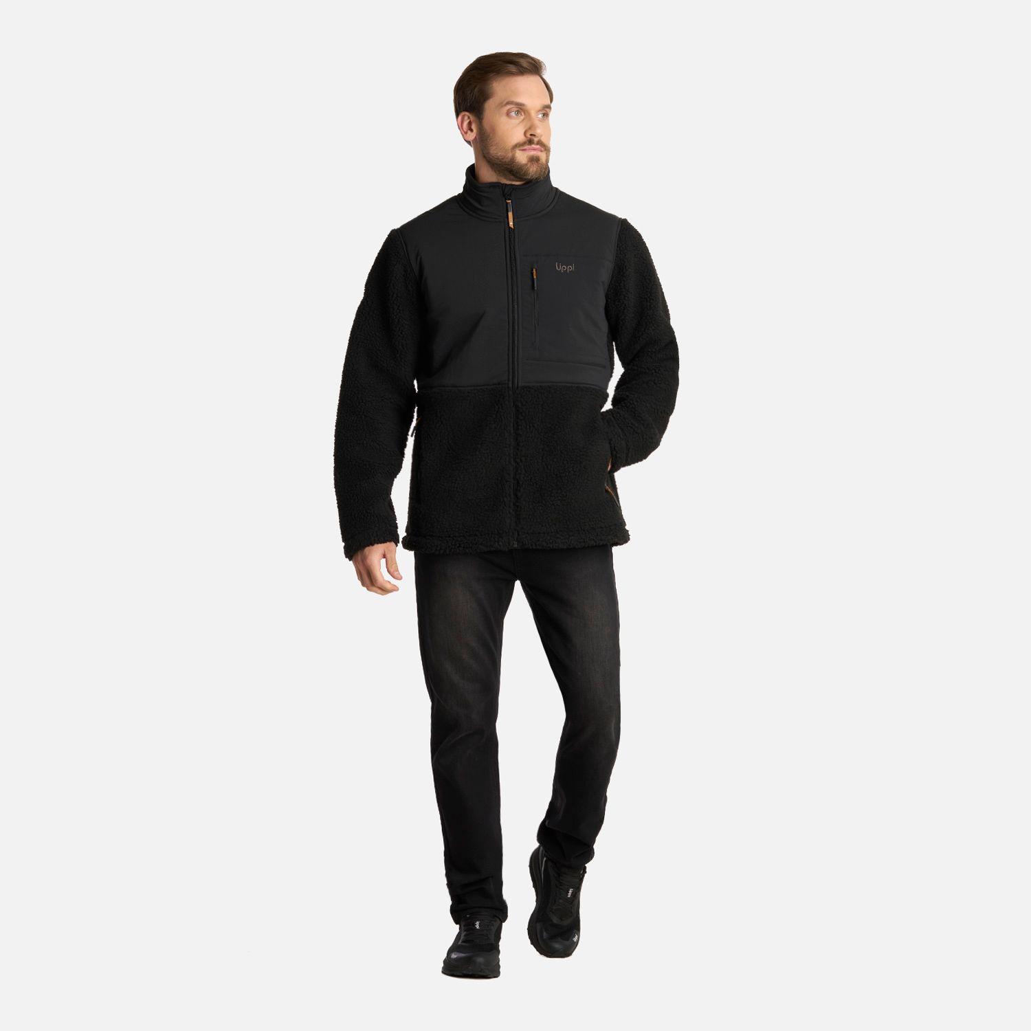 Polar Hombre Glaciar Sherpa-Pro Jacket Negro Lippi-5