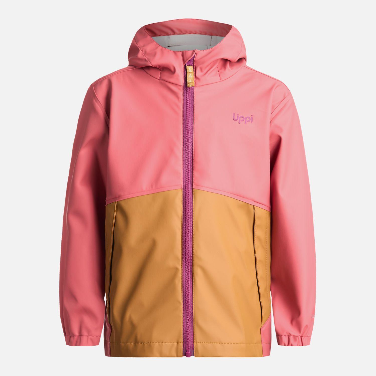 Chaqueta Niña Muddy B-Dry Hoody Jacket Rosa Oscuro Lippi-0