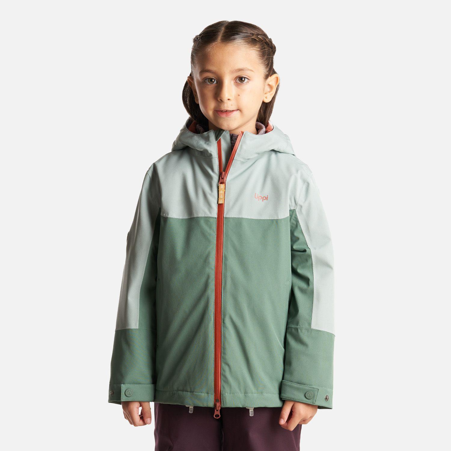 Chaqueta Niña Sierra Nevada B-Dry Steam-Pro Hoody Jacket Verde Botella/Jade Lippi-1