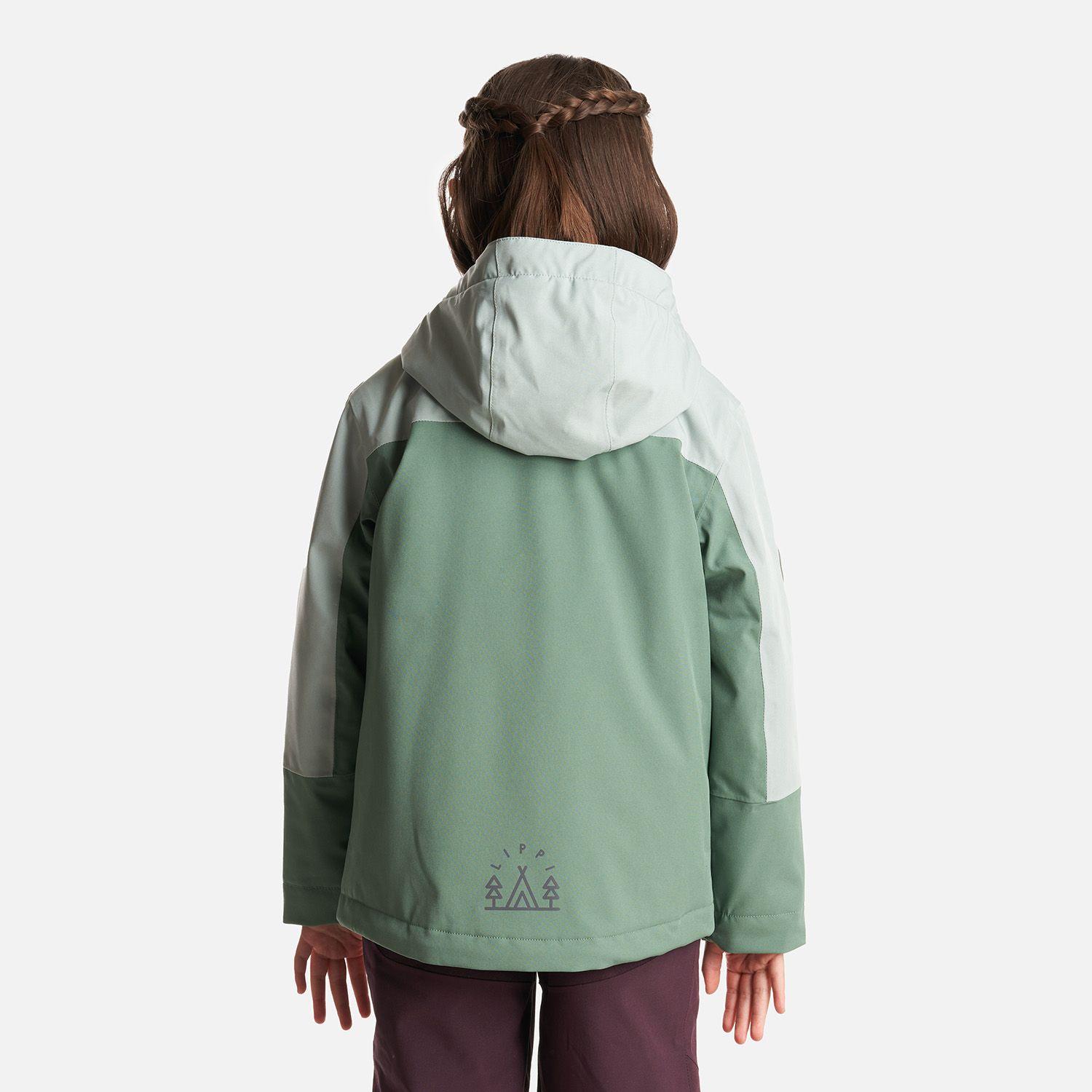 Chaqueta Niña Sierra Nevada B-Dry Steam-Pro Hoody Jacket Verde Botella/Jade Lippi-3