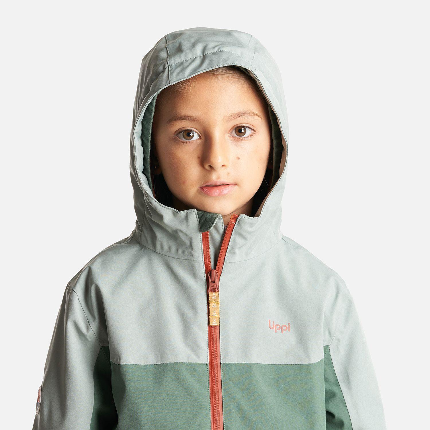 Chaqueta Niña Sierra Nevada B-Dry Steam-Pro Hoody Jacket Verde Botella/Jade Lippi-4