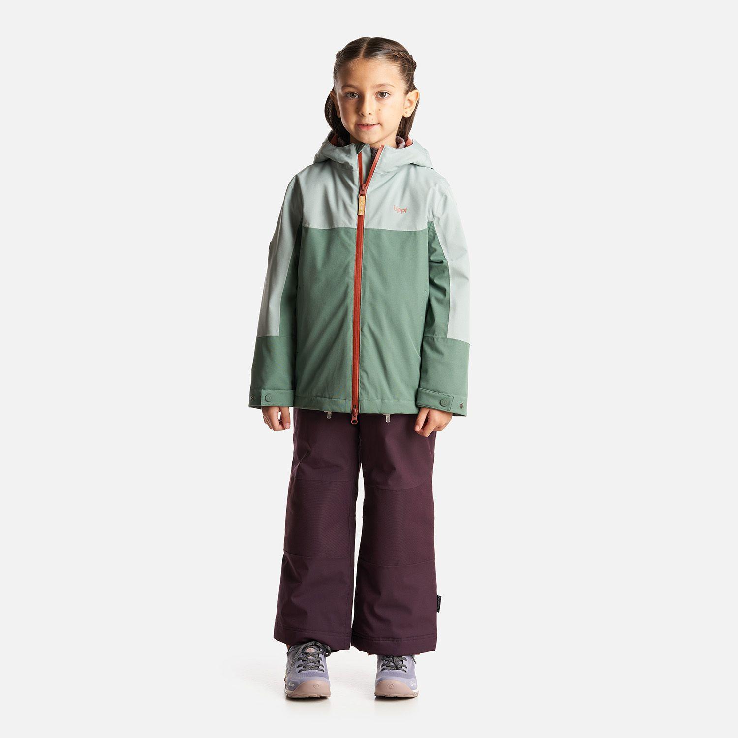 Chaqueta Niña Sierra Nevada B-Dry Steam-Pro Hoody Jacket Verde Botella/Jade Lippi-7