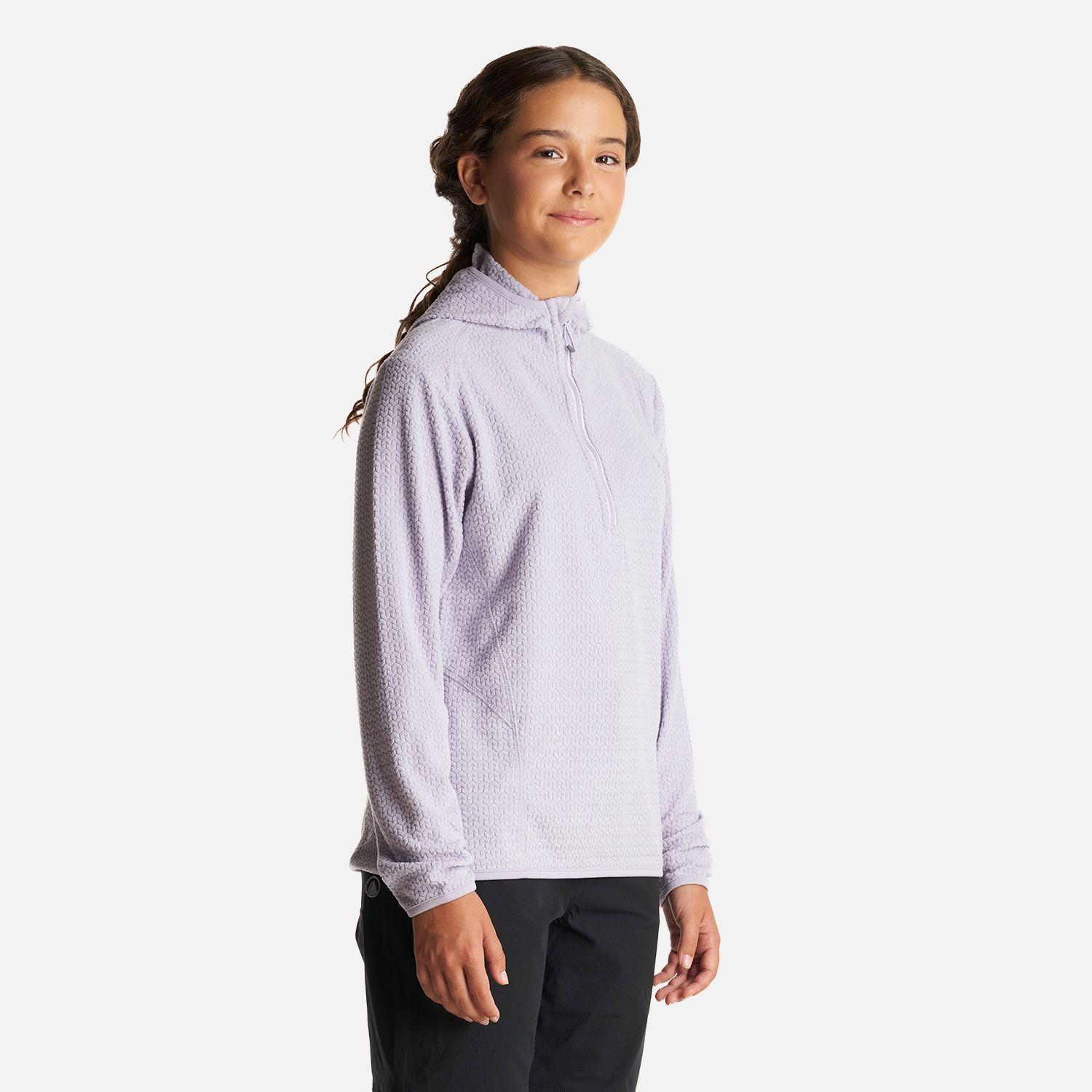 Poleron Teen Girl Mild Nano-F 14 Zip Hoody Lavanda Lippi-2