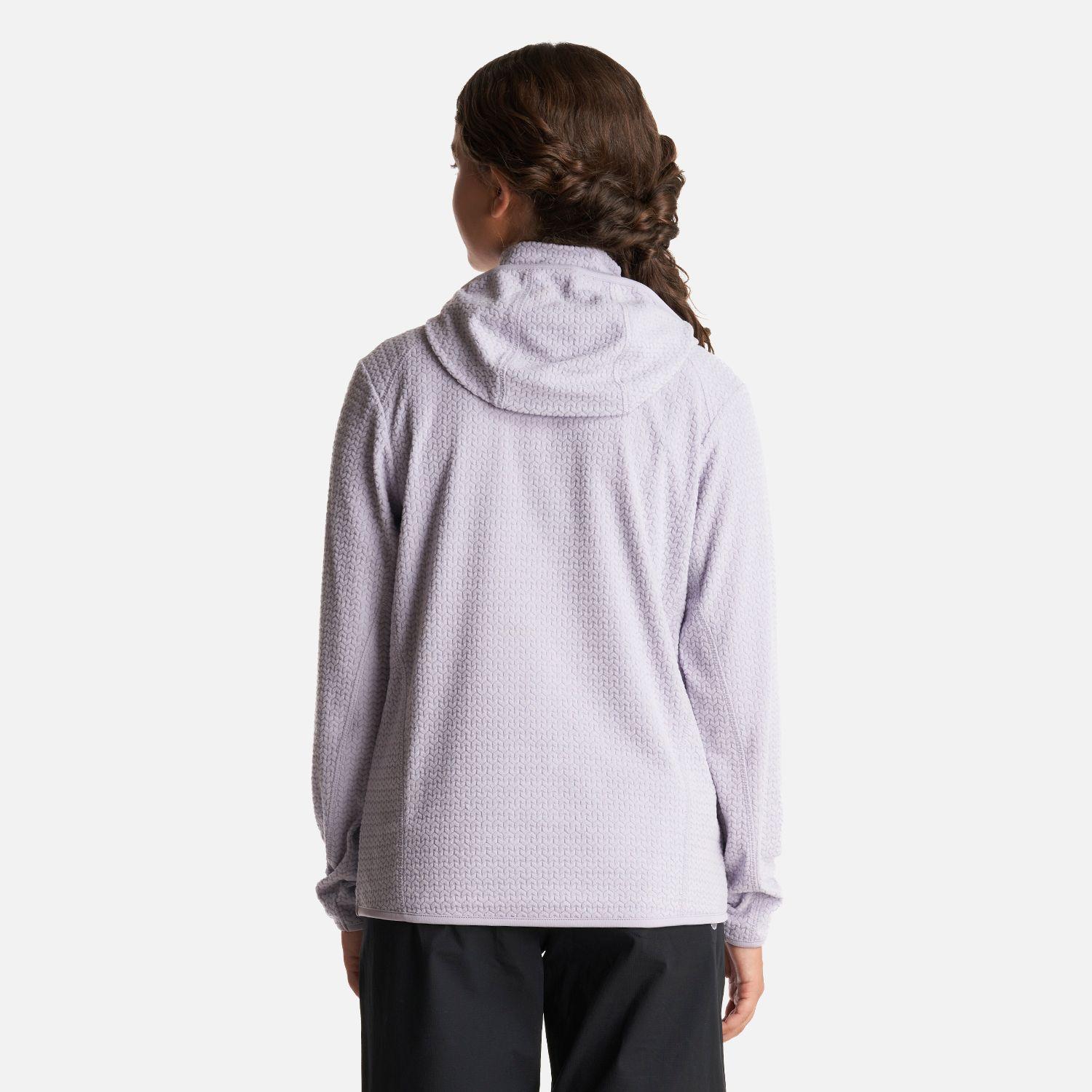 Poleron Teen Girl Mild Nano-F 14 Zip Hoody Lavanda Lippi-3