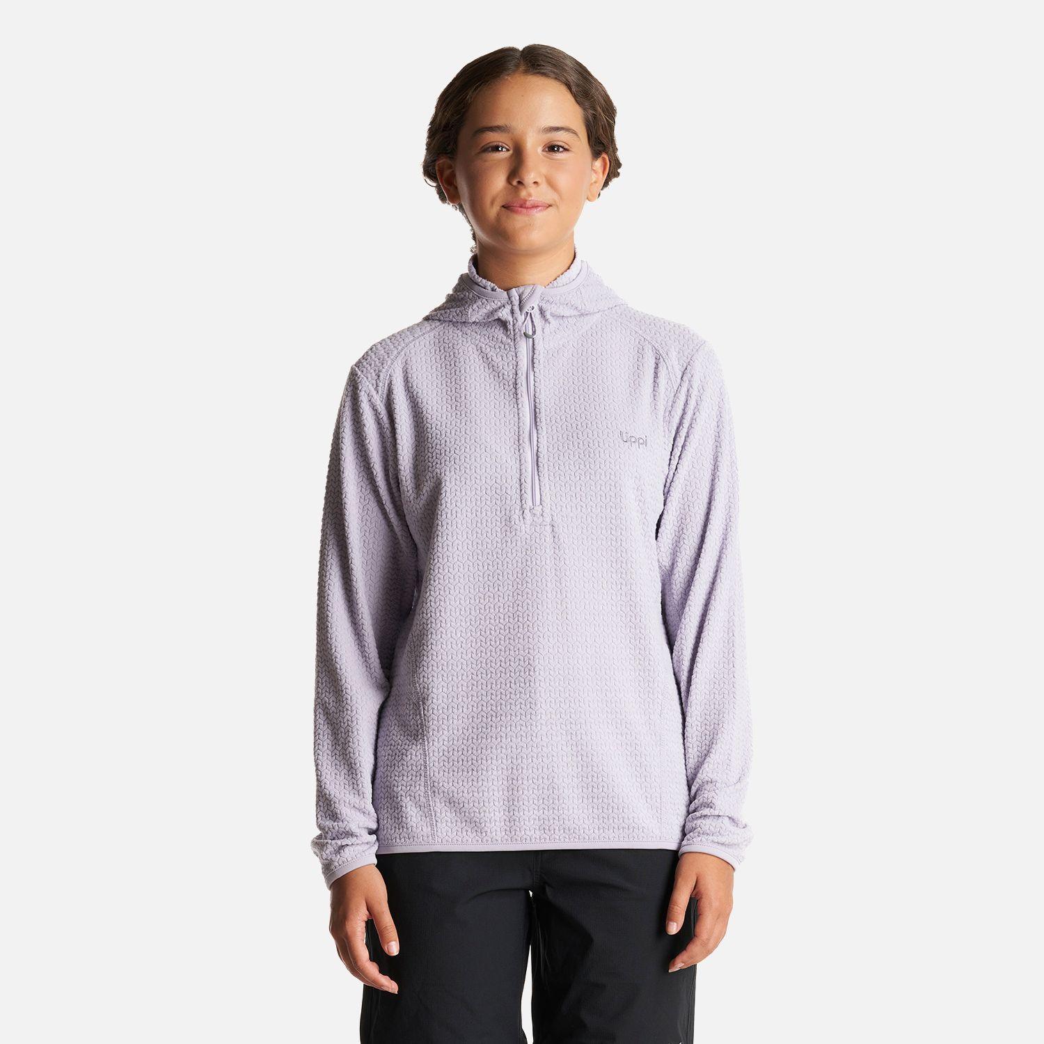 Poleron Teen Girl Mild Nano-F 14 Zip Hoody Lavanda Lippi-1