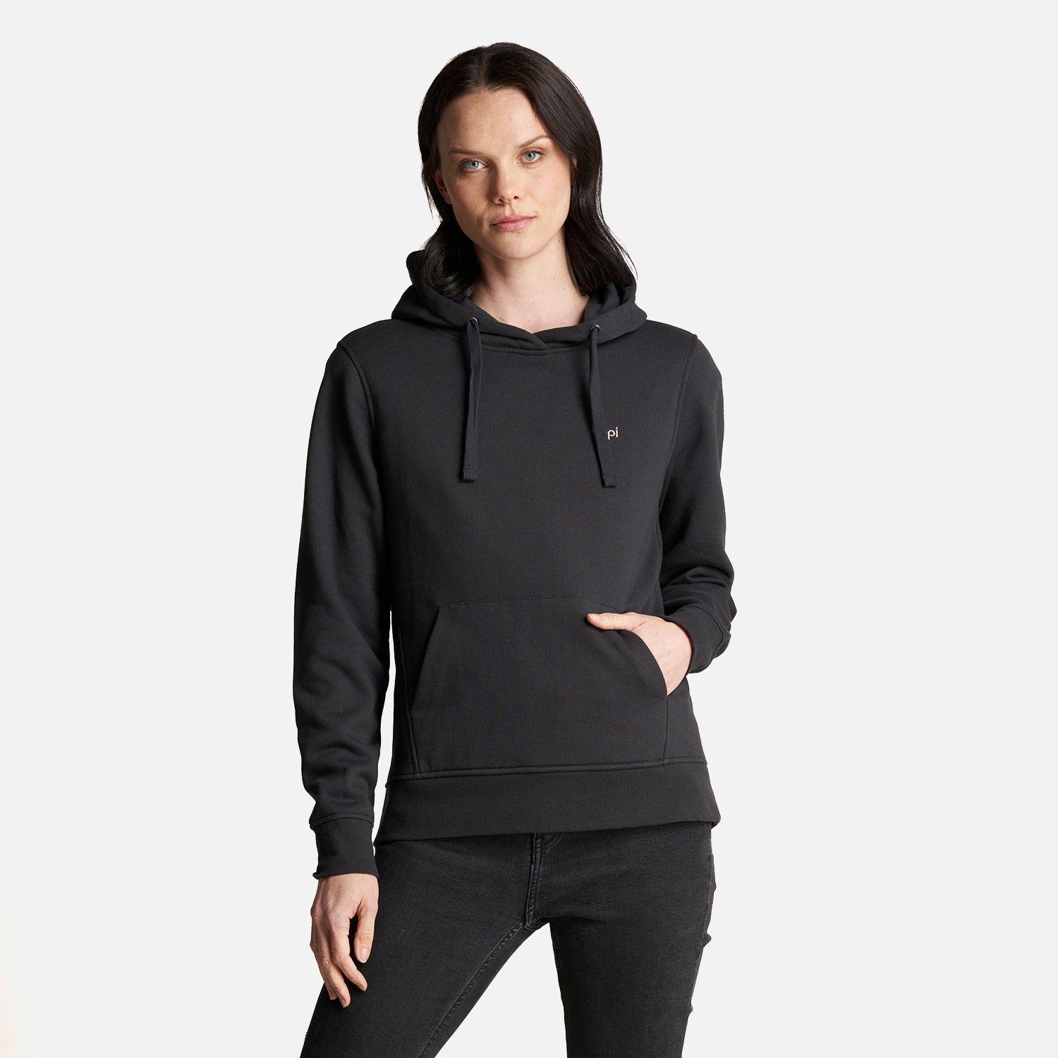 Poleron Mujer Insigne Hoody Sweatshirt Negro Lippi-0