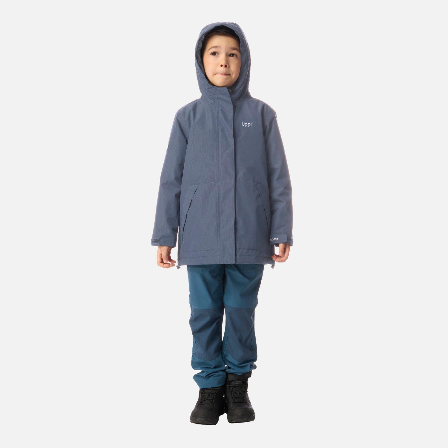 Chaqueta Niño Cold Place B-Dry Hoody Jacket Azul Piedra Lippi I26-4