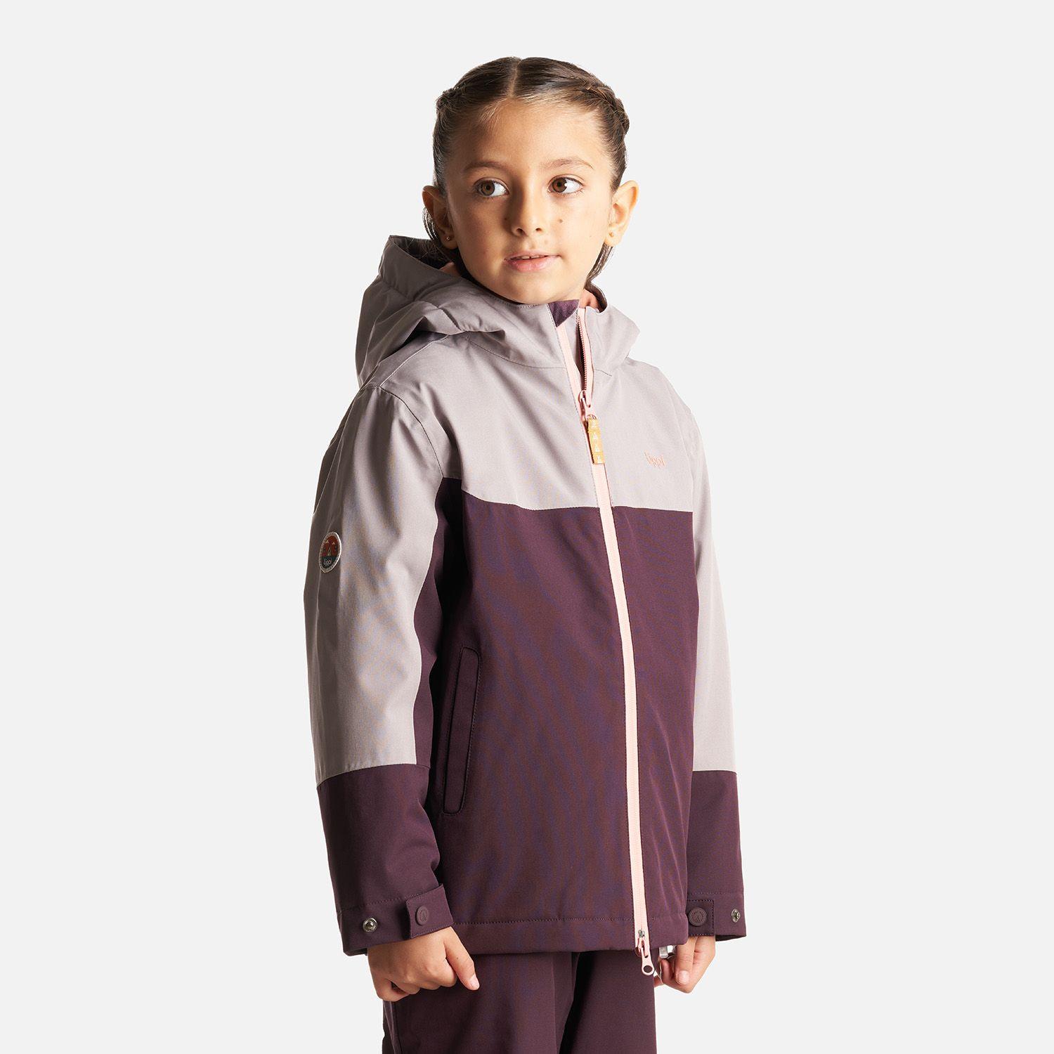 Chaqueta Niña Sierra Nevada B-Dry Steam-Pro Hoody Jacket Burdeo/Malva Lippi-2