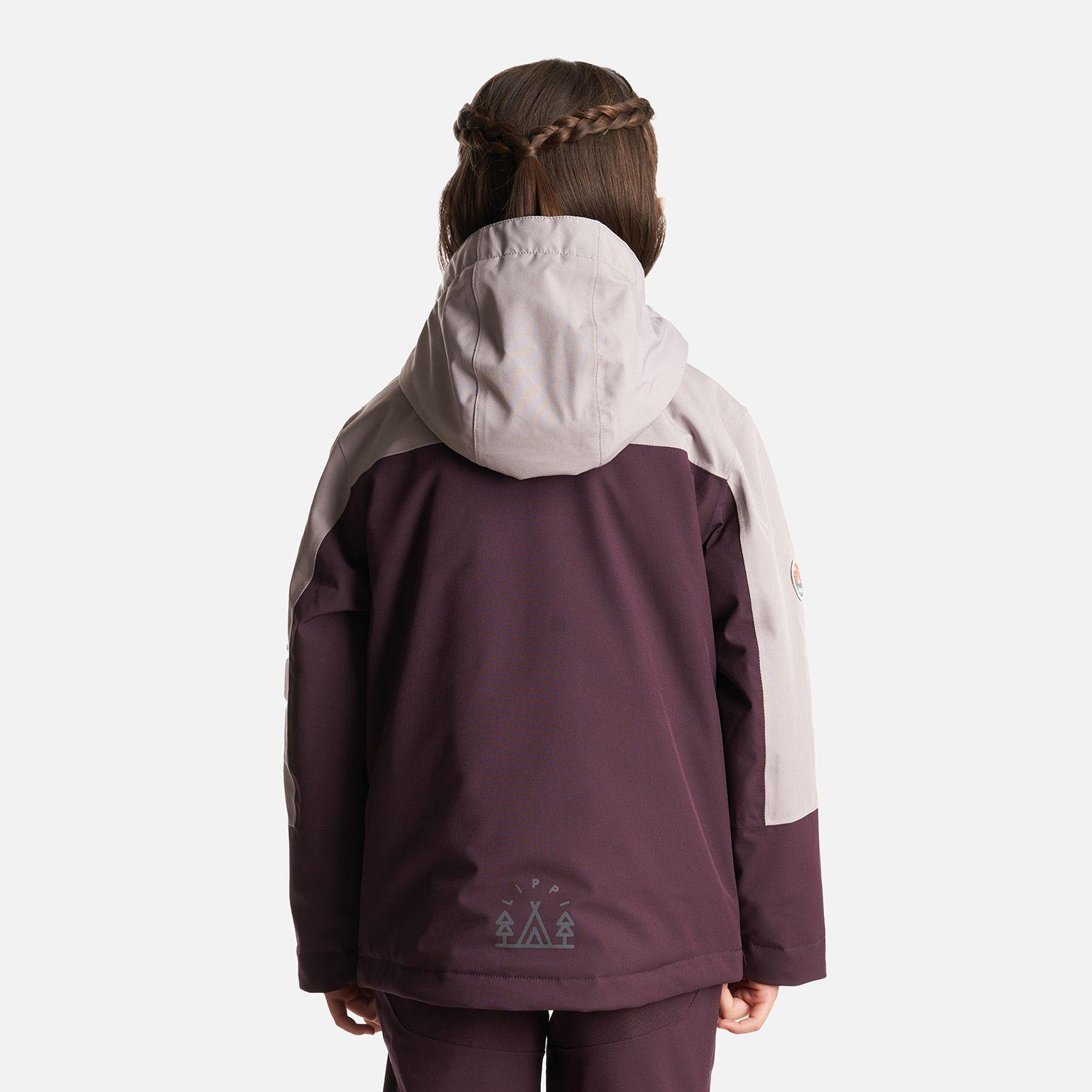 Chaqueta Niña Sierra Nevada B-Dry Steam-Pro Hoody Jacket Burdeo/Malva Lippi-3