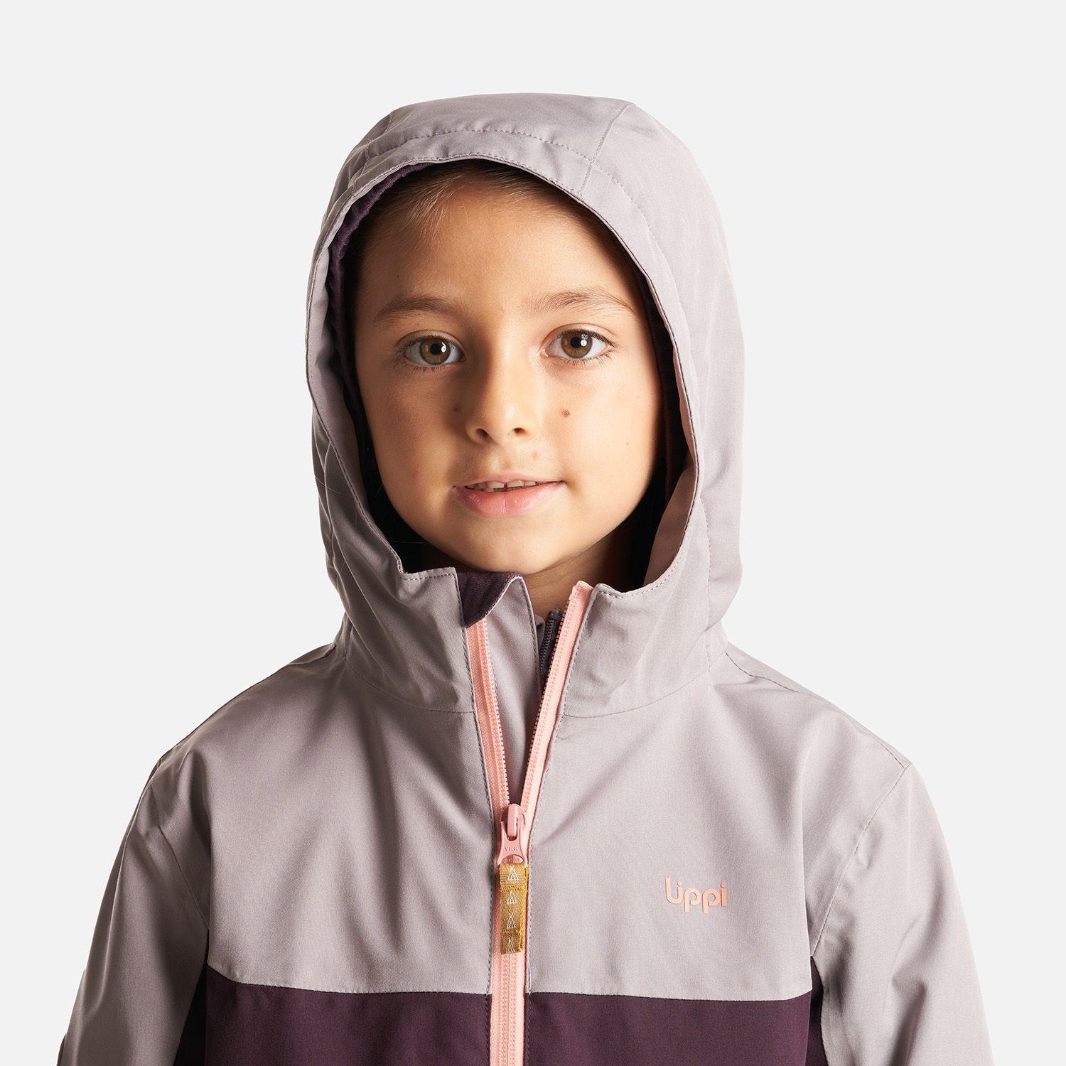 Chaqueta Niña Sierra Nevada B-Dry Steam-Pro Hoody Jacket Burdeo/Malva Lippi-4
