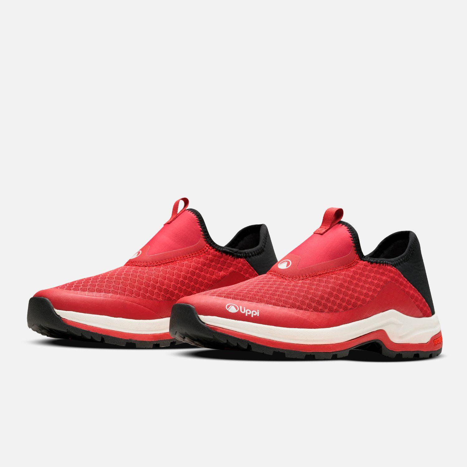 Zapatilla Hombre Panal III Rojo Negro Lippi-1