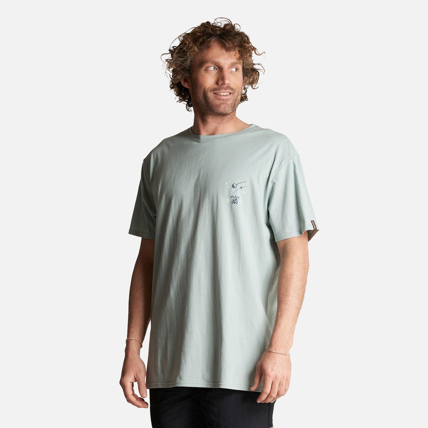 Polera Hombre Atardecer Gris Haka Honu-2